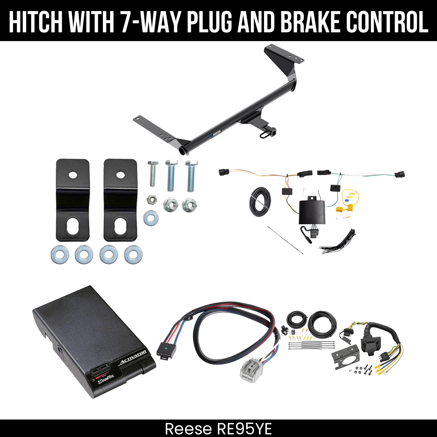 Trailer Hitch , 7-Way , Draw-Tite Activator Brake Control