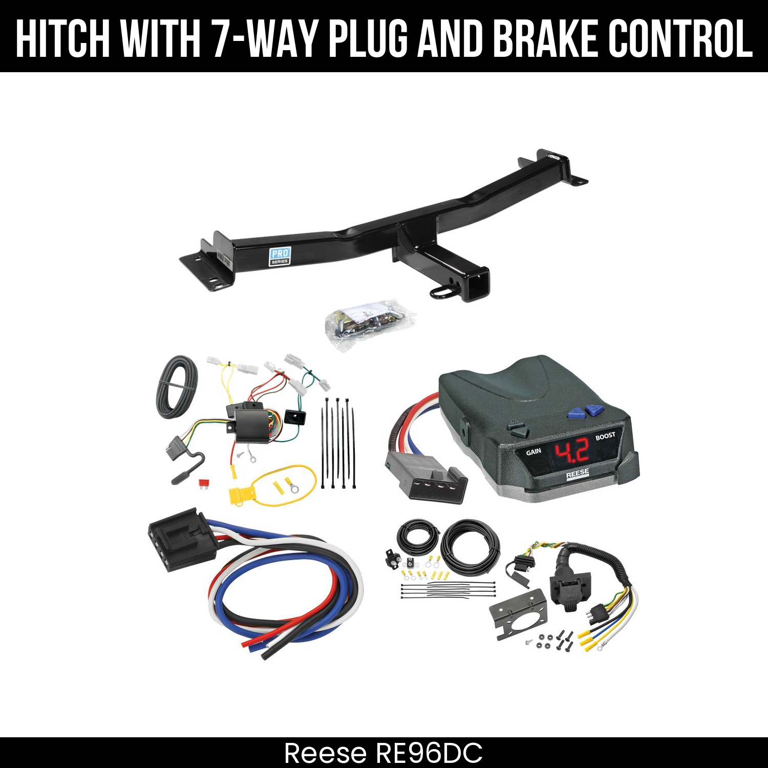 Trailer Hitch , 7-Way , Reese Brake EVN Control