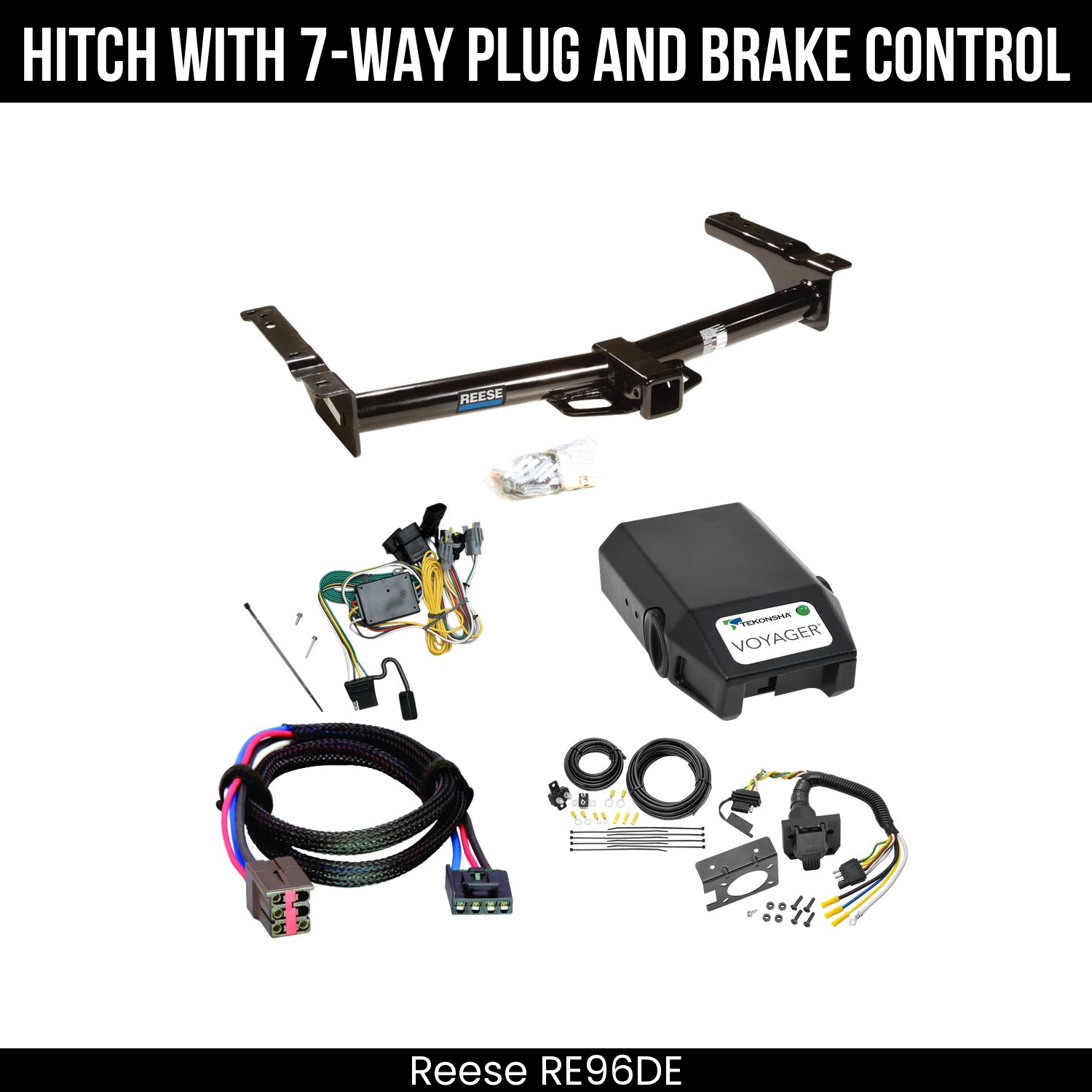 Trailer Hitch , 7-Way , Tekonsha Voyager Brake Control