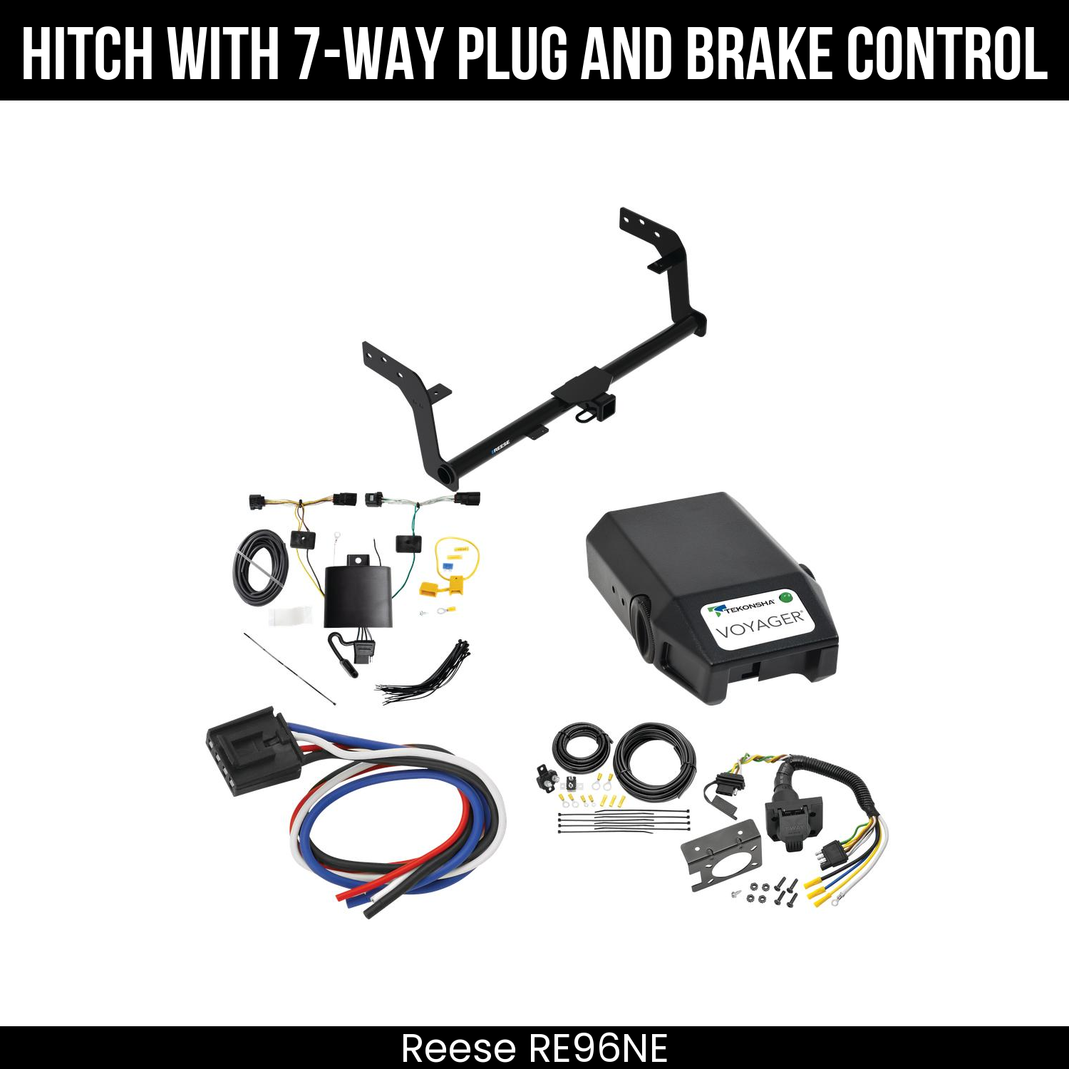 Trailer Hitch , 7-Way , Tekonsha Voyager Brake Control