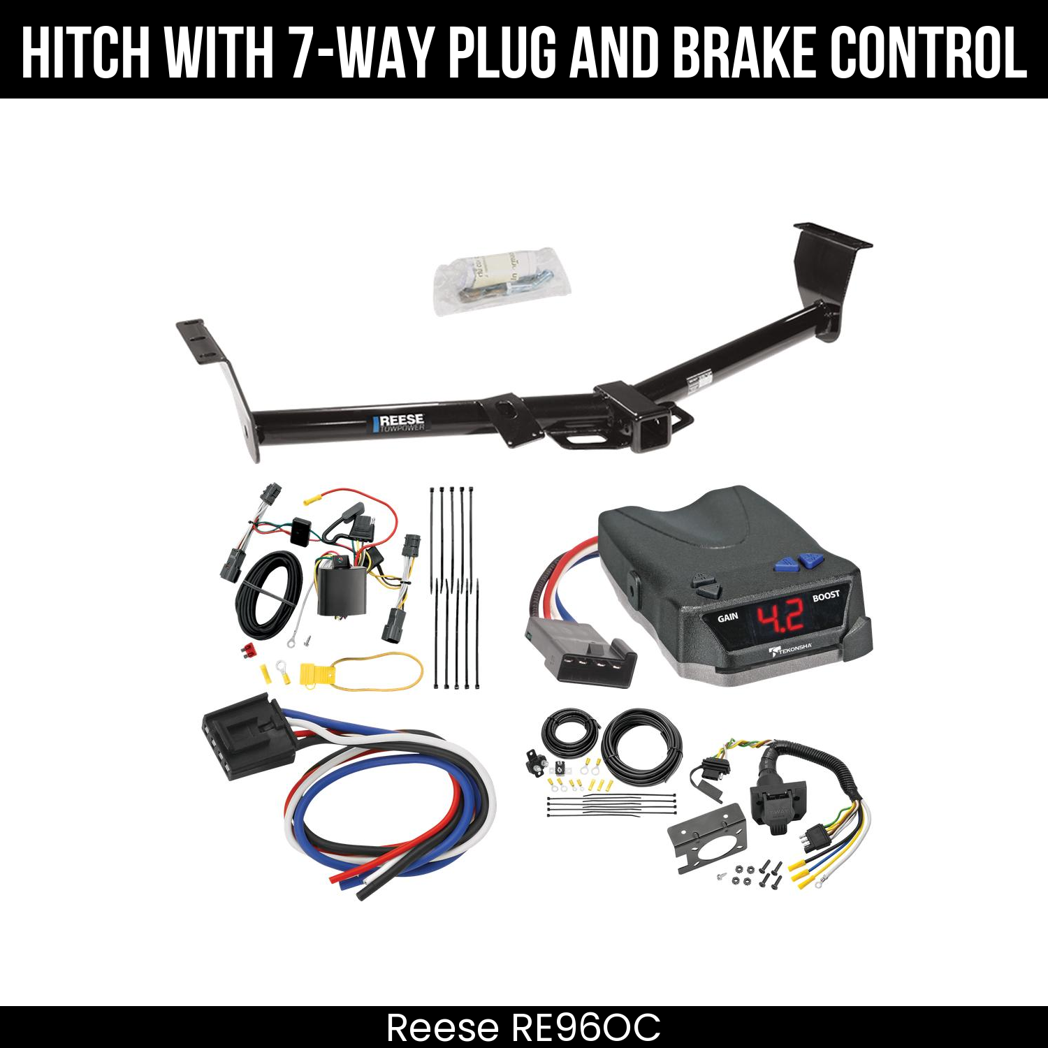 Trailer Hitch , 7-Way , Tekonsha Brake EVN Control