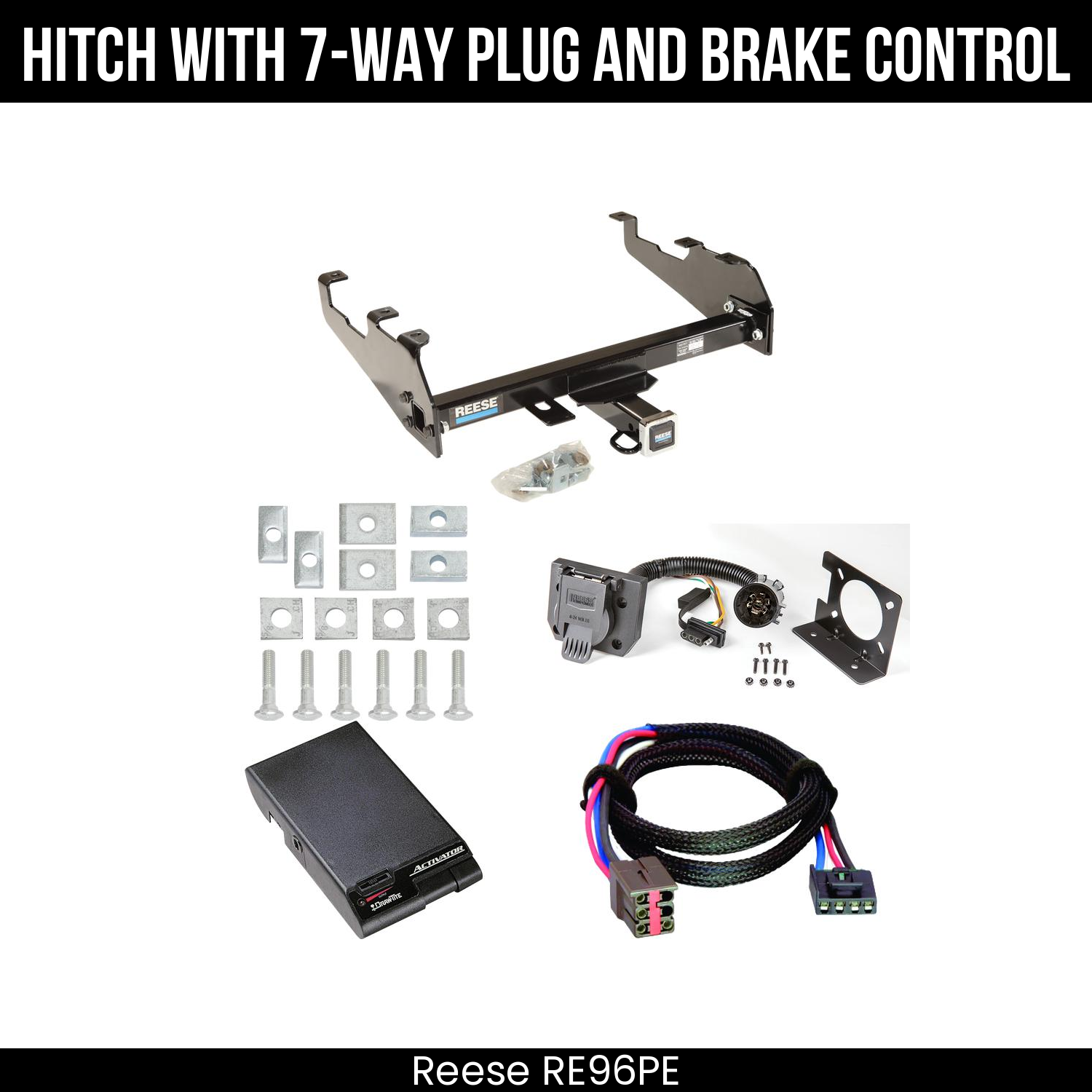 Trailer Hitch , 7-Way , Draw-Tite Activator Brake Control