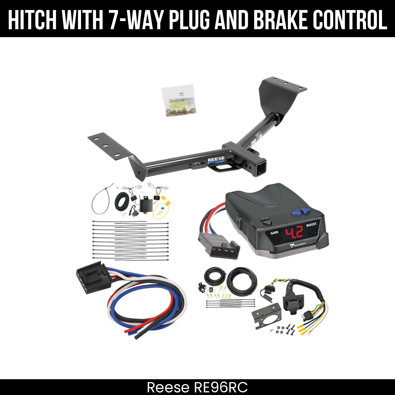 Trailer Hitch , 7-Way , Tekonsha Brake EVN Control