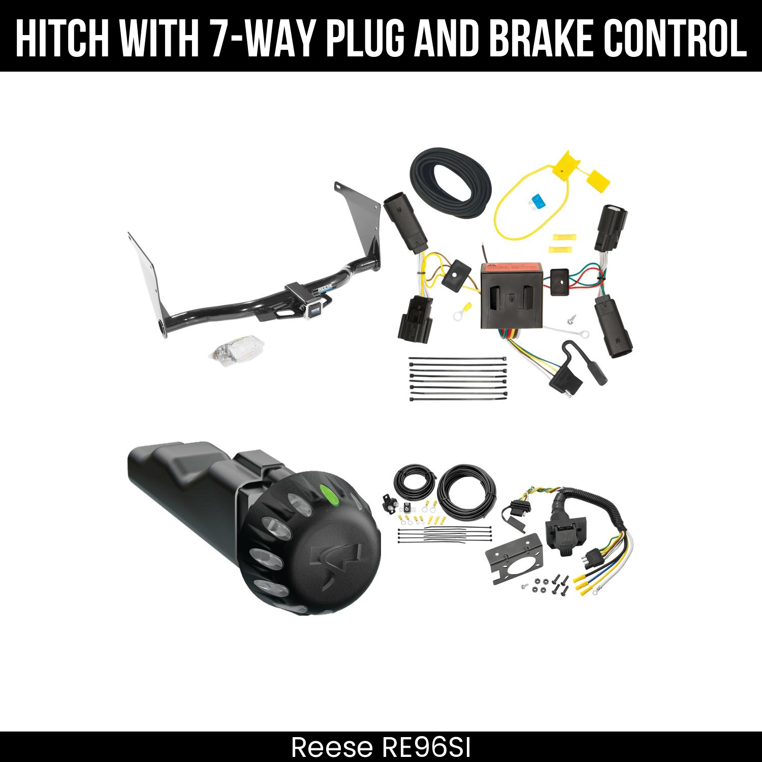 Trailer Hitch , 7-Way , Tekonsha Voyager iD Smart Brake Control