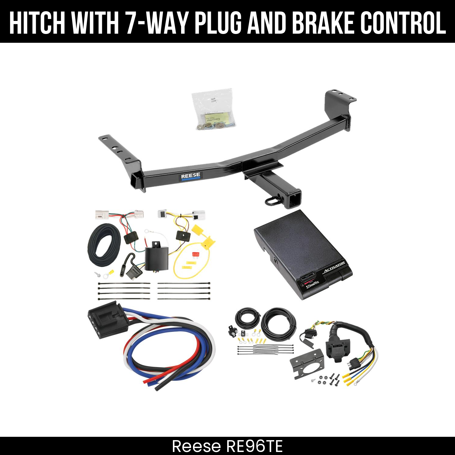 Trailer Hitch , 7-Way , Draw-Tite Activator Brake Control