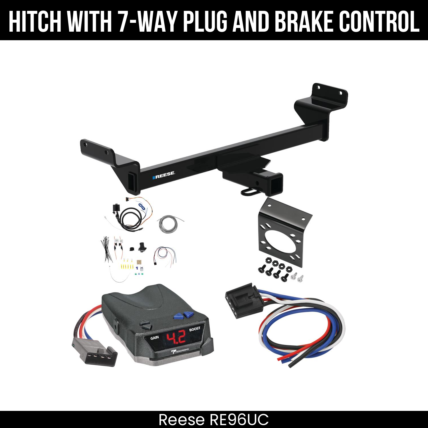 Trailer Hitch , 7-Way , Tekonsha Brake EVN Control