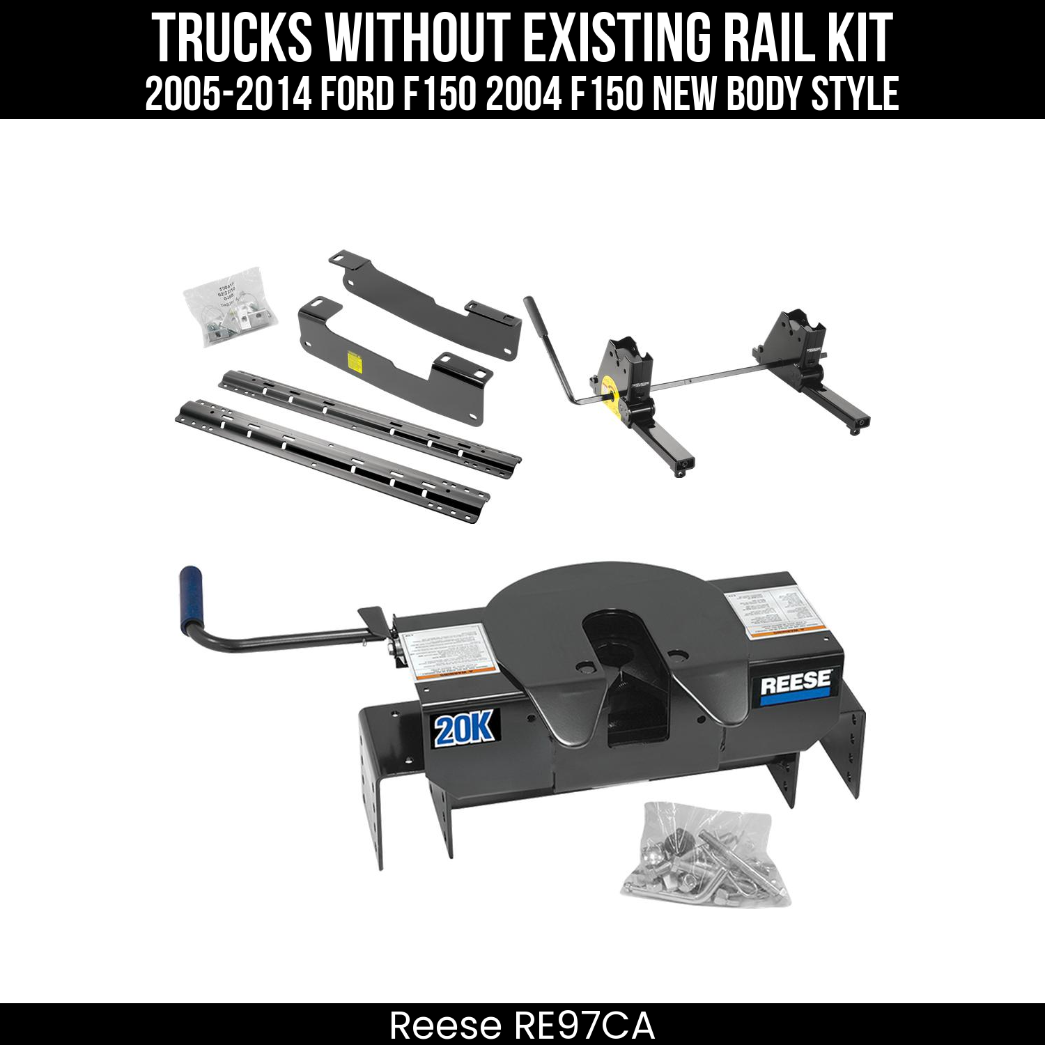 5th Wheel Hitch Custom Bracket,5th Wheel Rails Only,Kwik-Slide 5th Wheel Slider,5th Wheel Hitch
