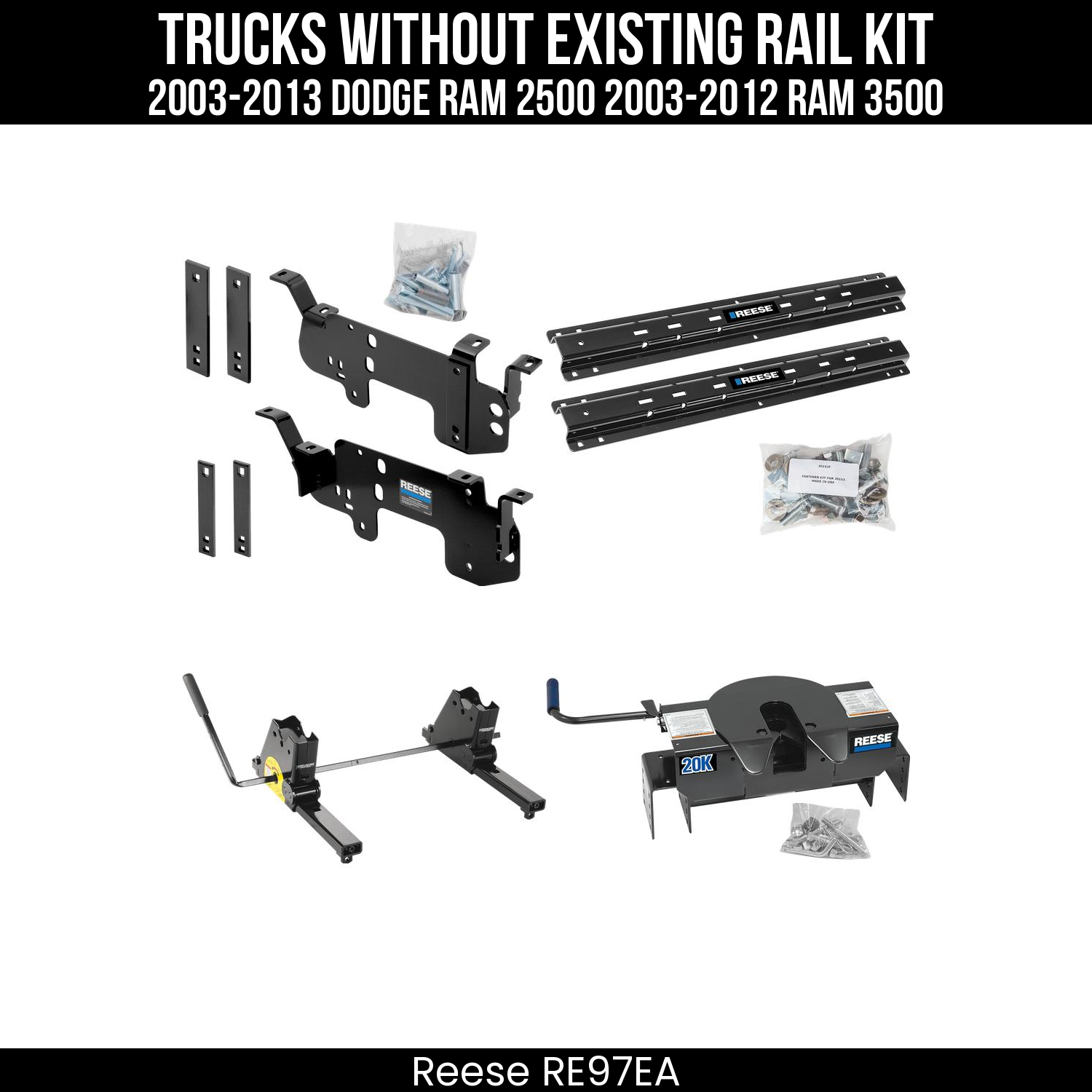 5th Wheel Hitch Custom Bracket,5th Wheel Hitch Rails Only,Kwik-Slide 5th Wheel Slider,5th Wheel Hitch