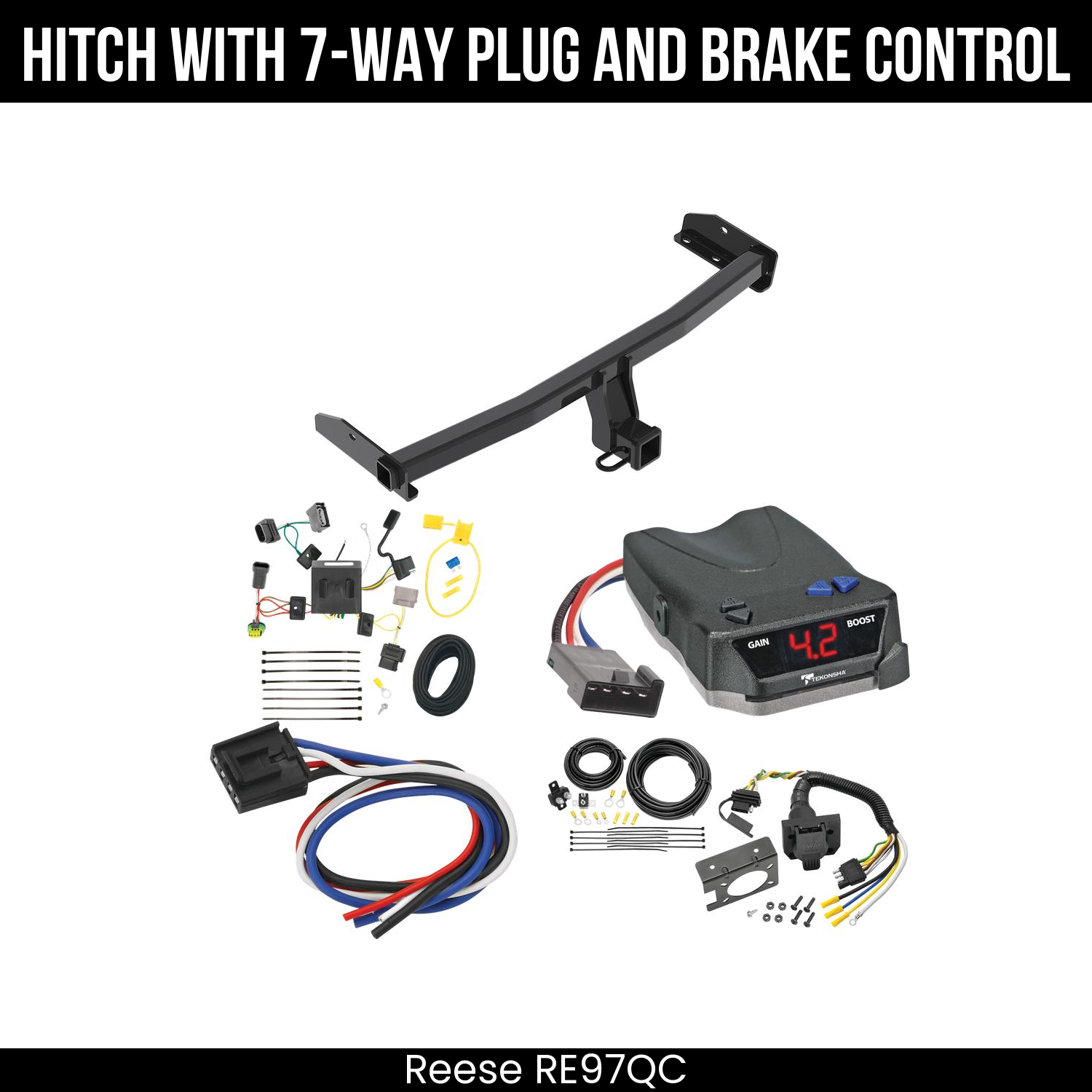 Trailer Hitch , 7-Way , Tekonsha Brake EVN Control