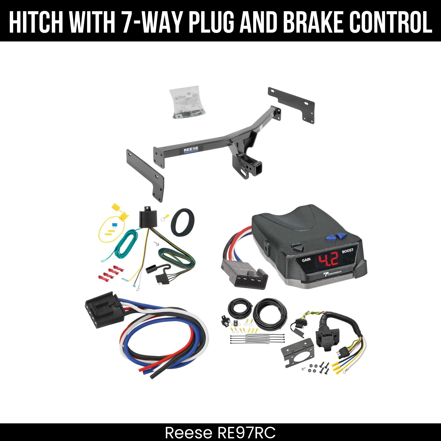 Trailer Hitch , 7-Way , Tekonsha Brake EVN Control