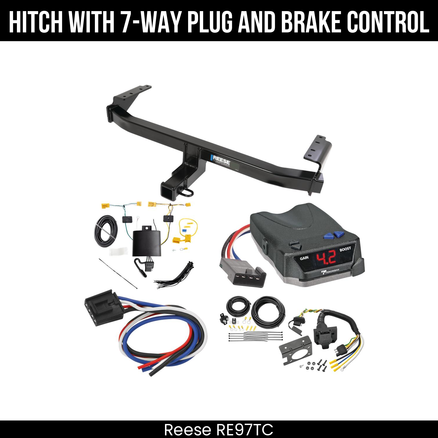 Trailer Hitch , 7-Way , Tekonsha Brake EVN Control