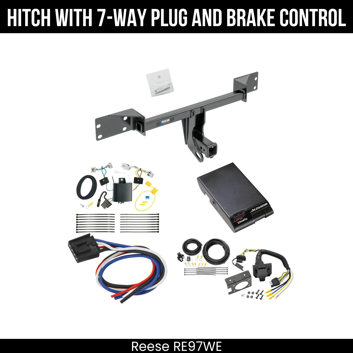 Trailer Hitch , 7-Way , Draw-Tite Activator Brake Control