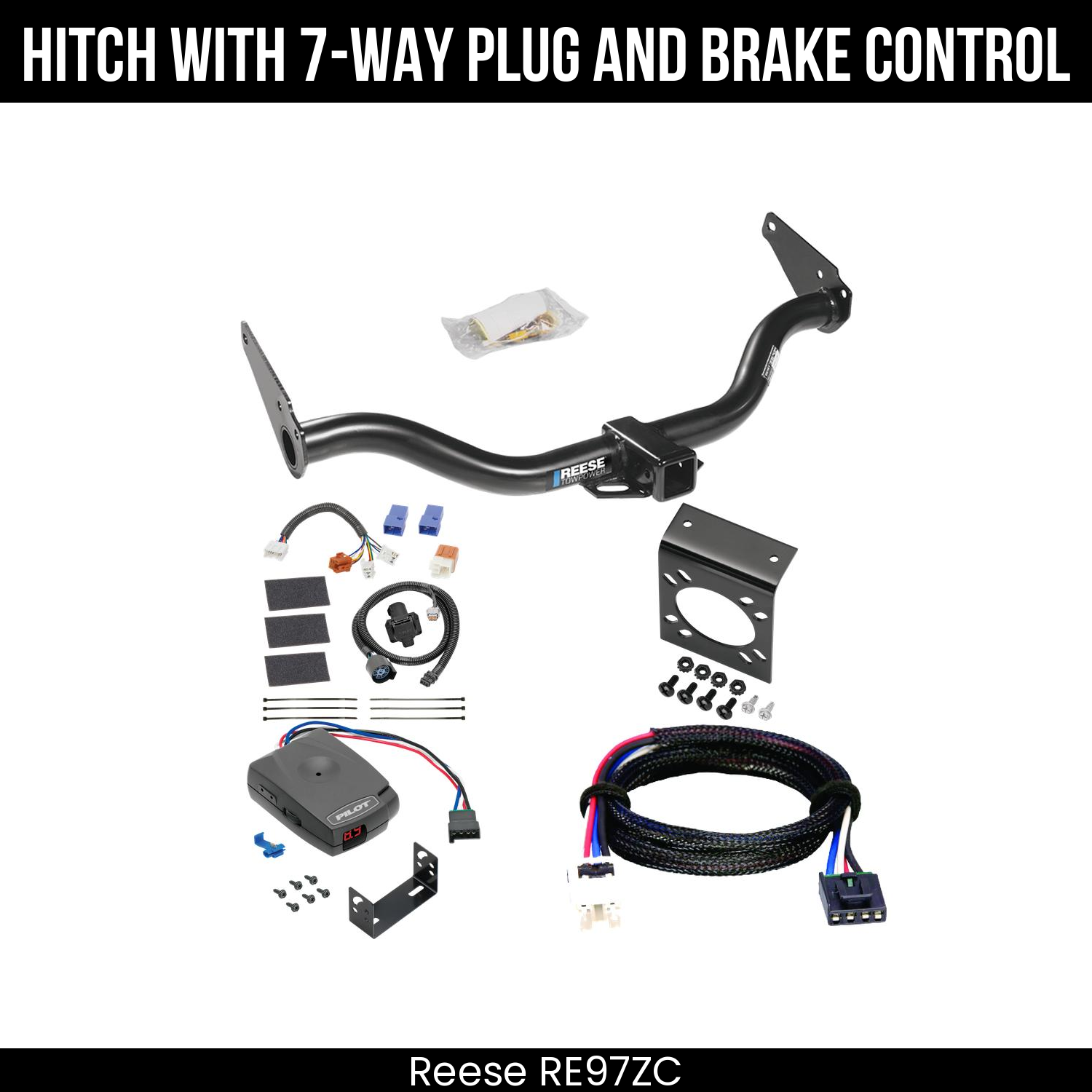 Trailer Hitch , 7-Way , Pro Series Pilot Brake Control