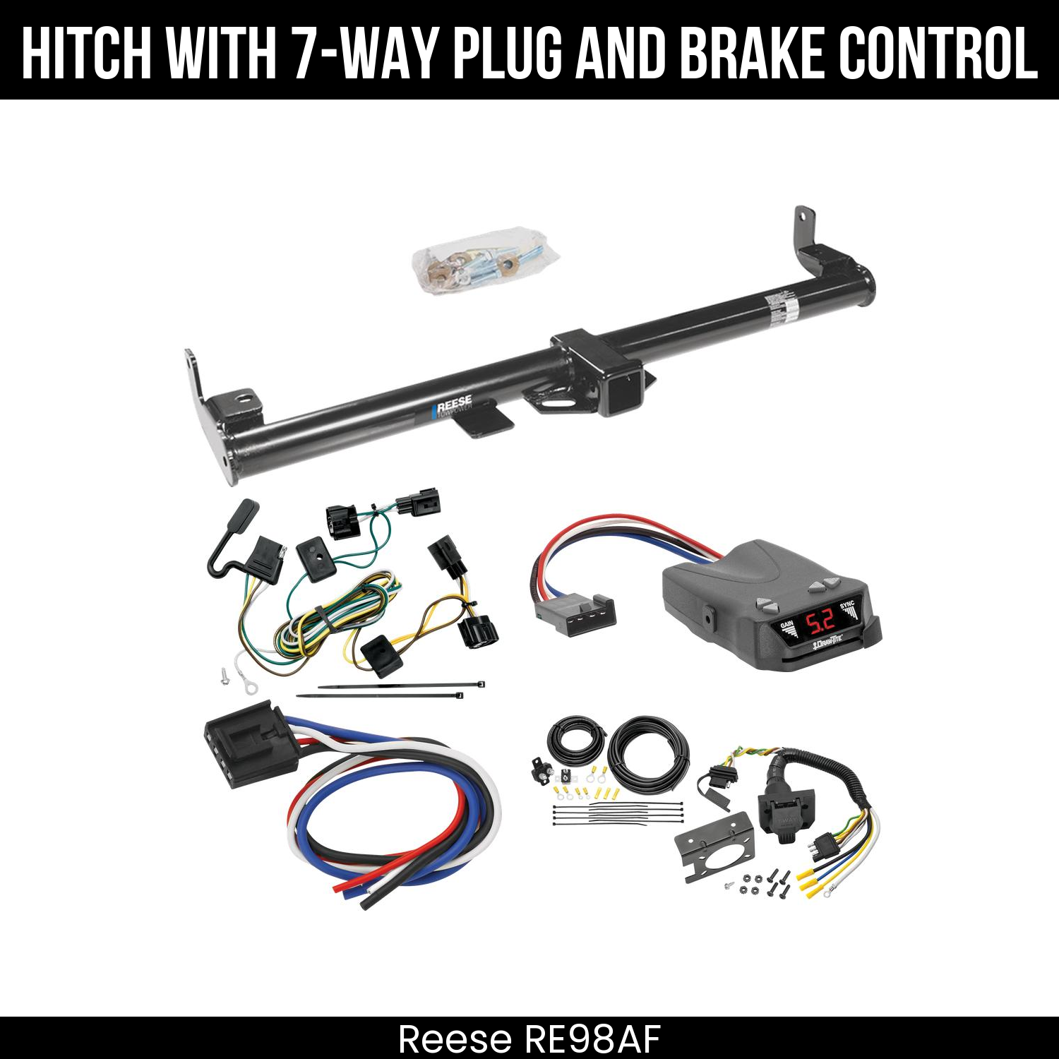 Trailer Hitch , 7-Way , Draw-Tite Activator IV Brake Control