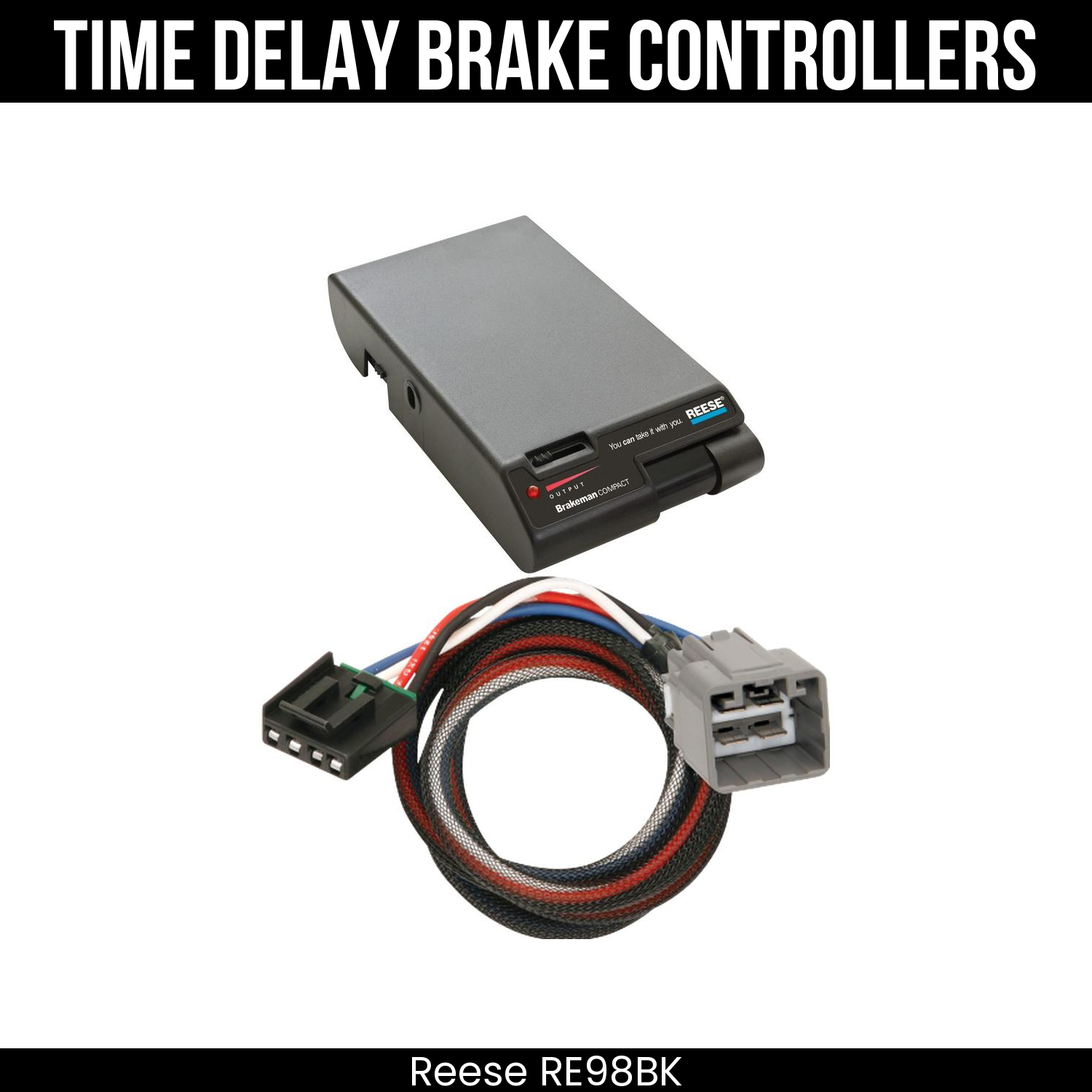 Reese Brakeman Brake Control , Plug Adapter