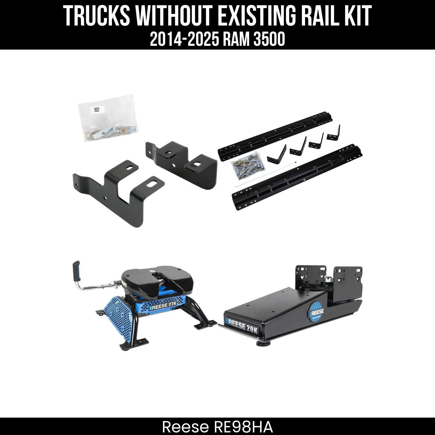 5th Wheel Hitch Bracket Kit,5th Wheel Hitch Mounting Rail & Bracket Kit,M5 5th Wheel Head Assembly,M5 5th Wheel Center Section,M5 5th Wheel Leg Kit,Sidewinder 5th Wheel Pin Box
