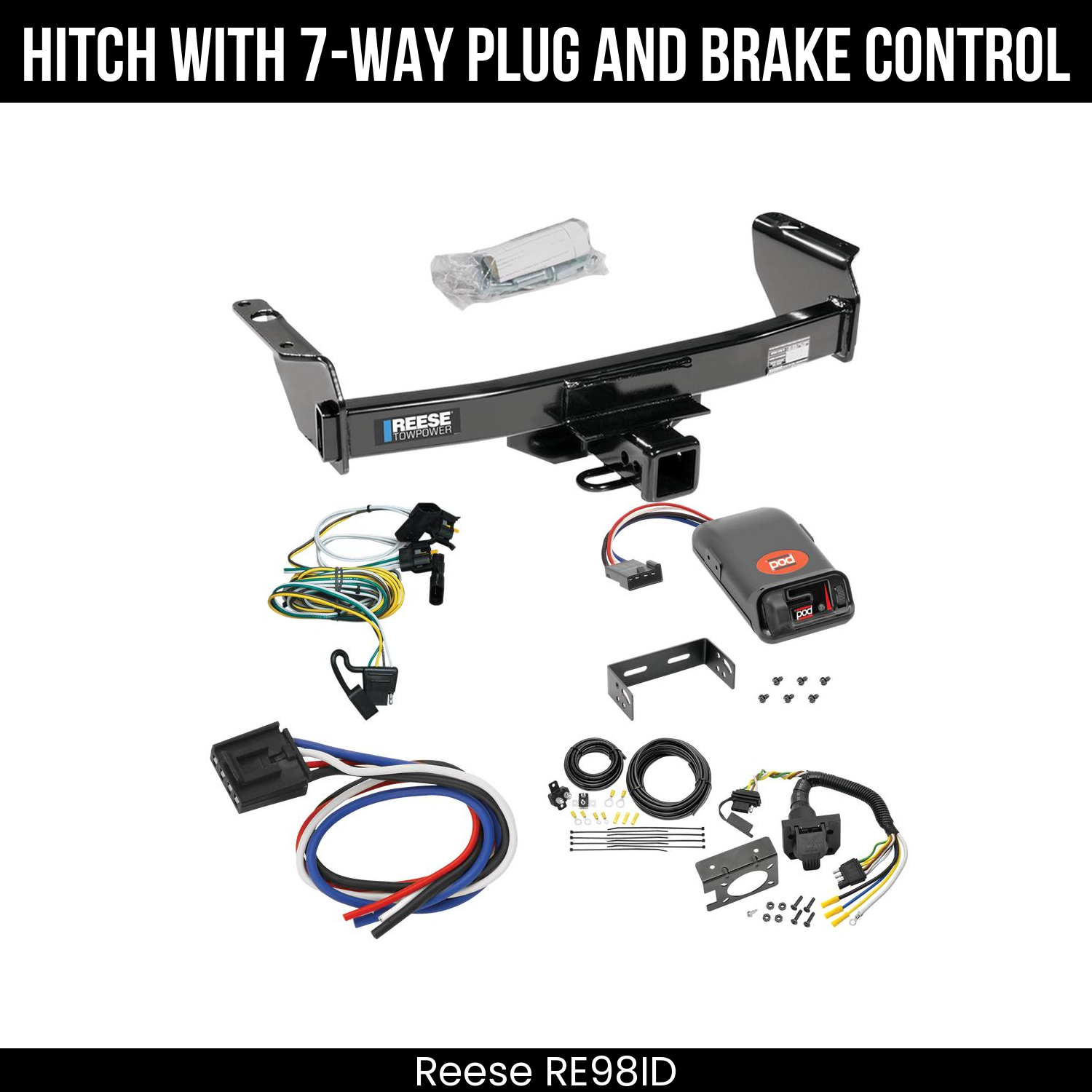 Trailer Hitch , 7-Way , Pro Series POD Brake Control