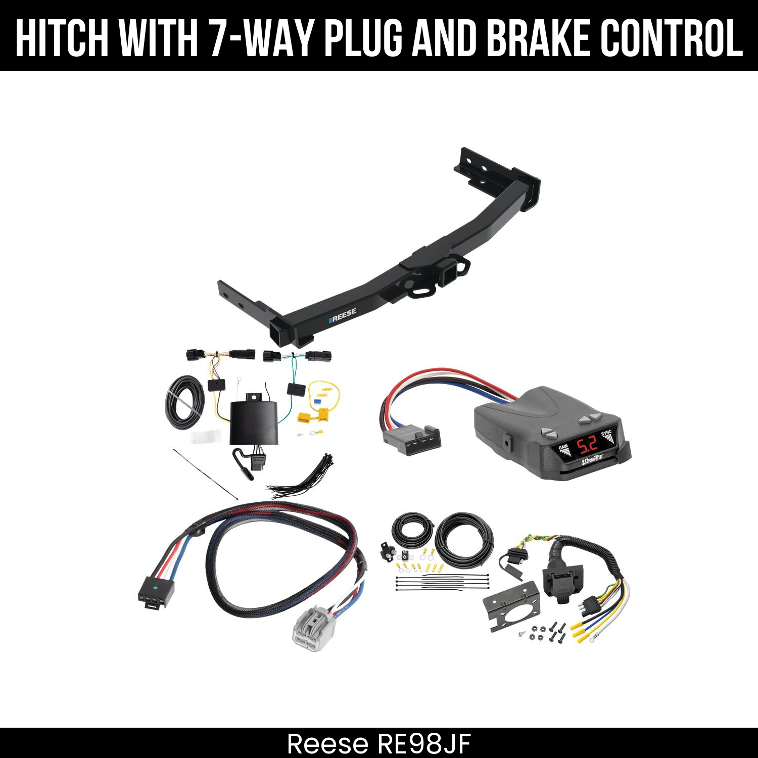 Trailer Hitch , 7-Way , Draw-Tite Activator IV Brake Control