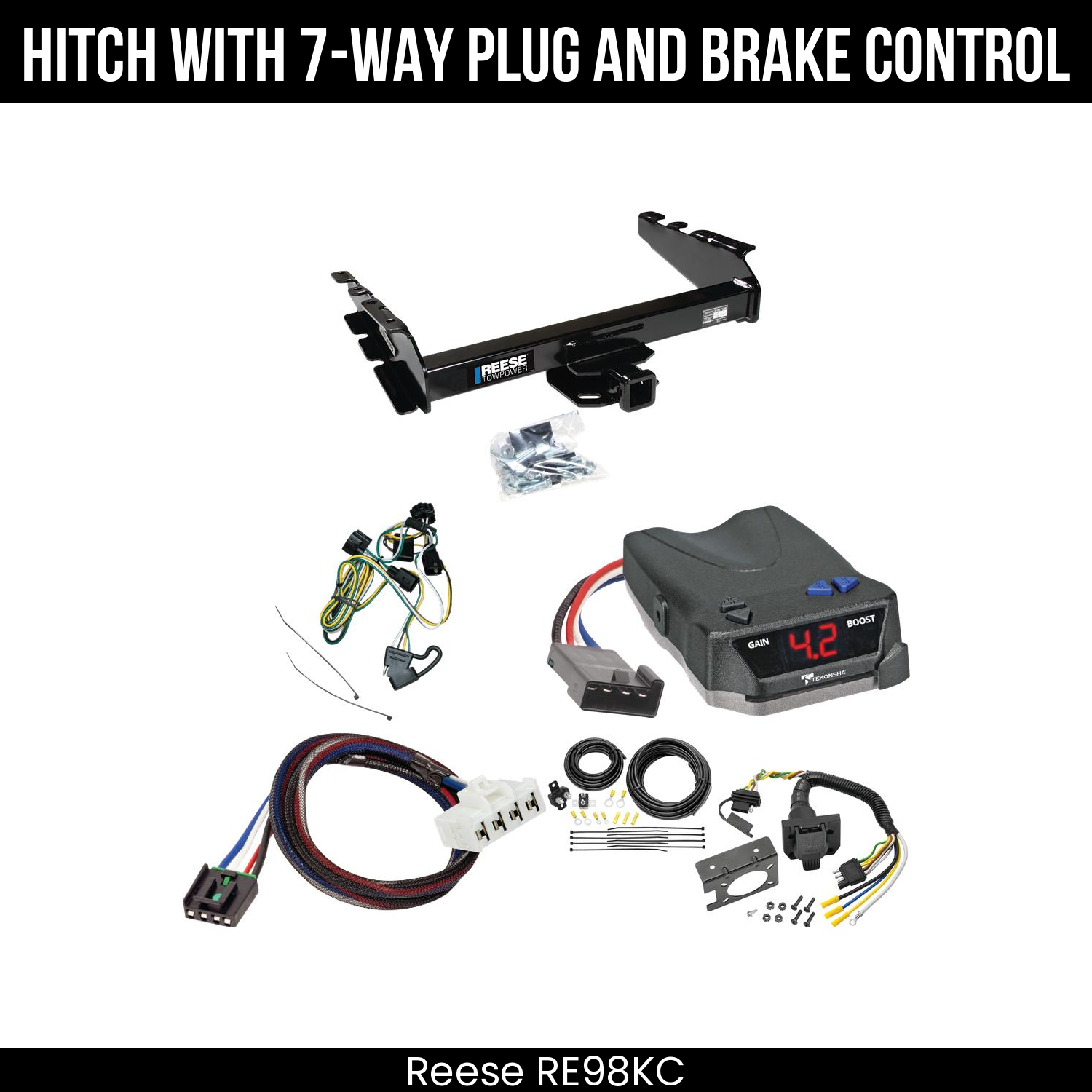 Trailer Hitch , 7-Way , Tekonsha Brake EVN Control