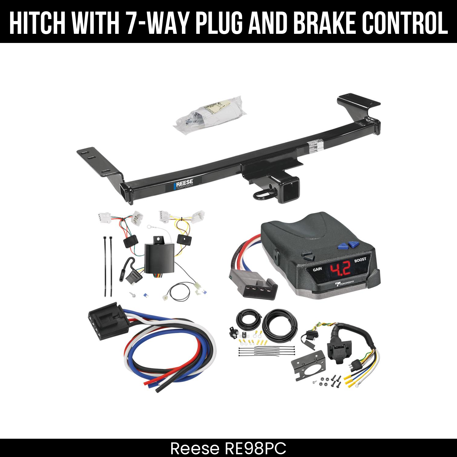 Trailer Hitch , 7-Way , Tekonsha Brake EVN Control