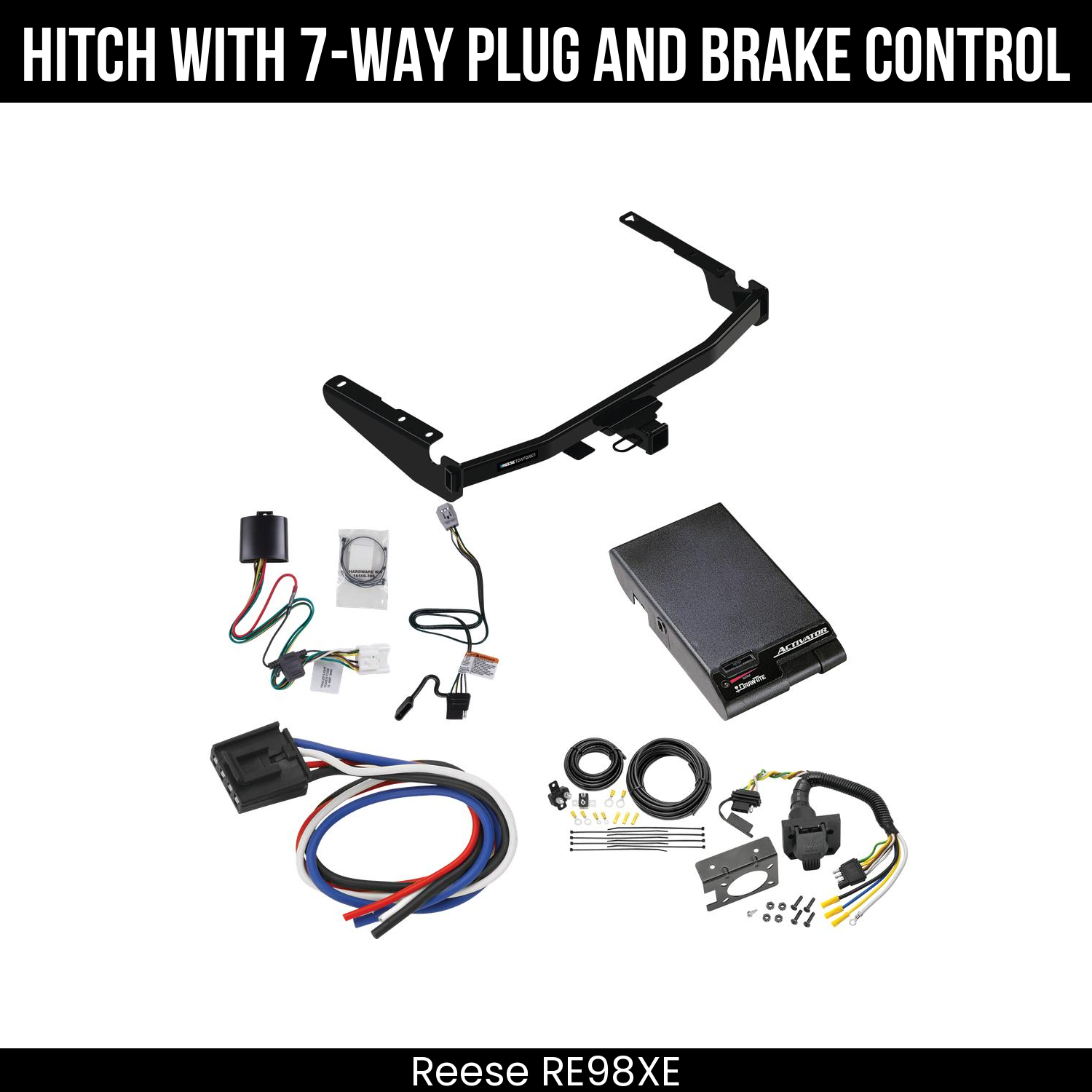 Trailer Hitch , 7-Way , Draw-Tite Activator Brake Control