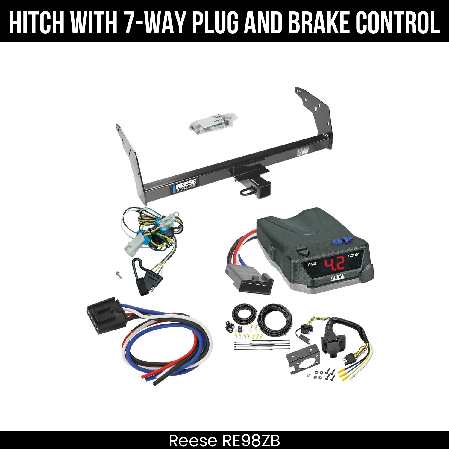 Trailer Hitch , 7-Way , Reese Brake EVN Control