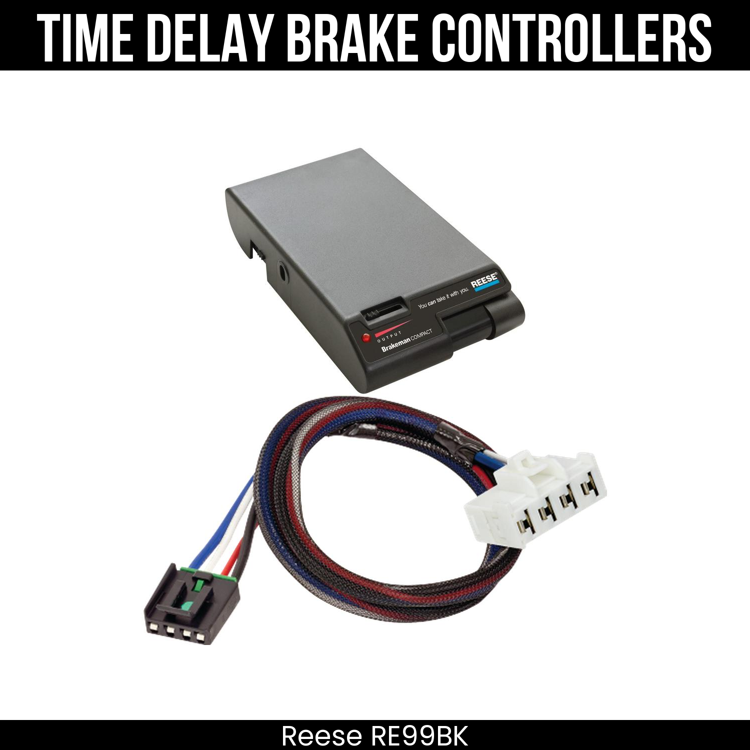 Reese Brakeman Brake Control , Plug Adapter
