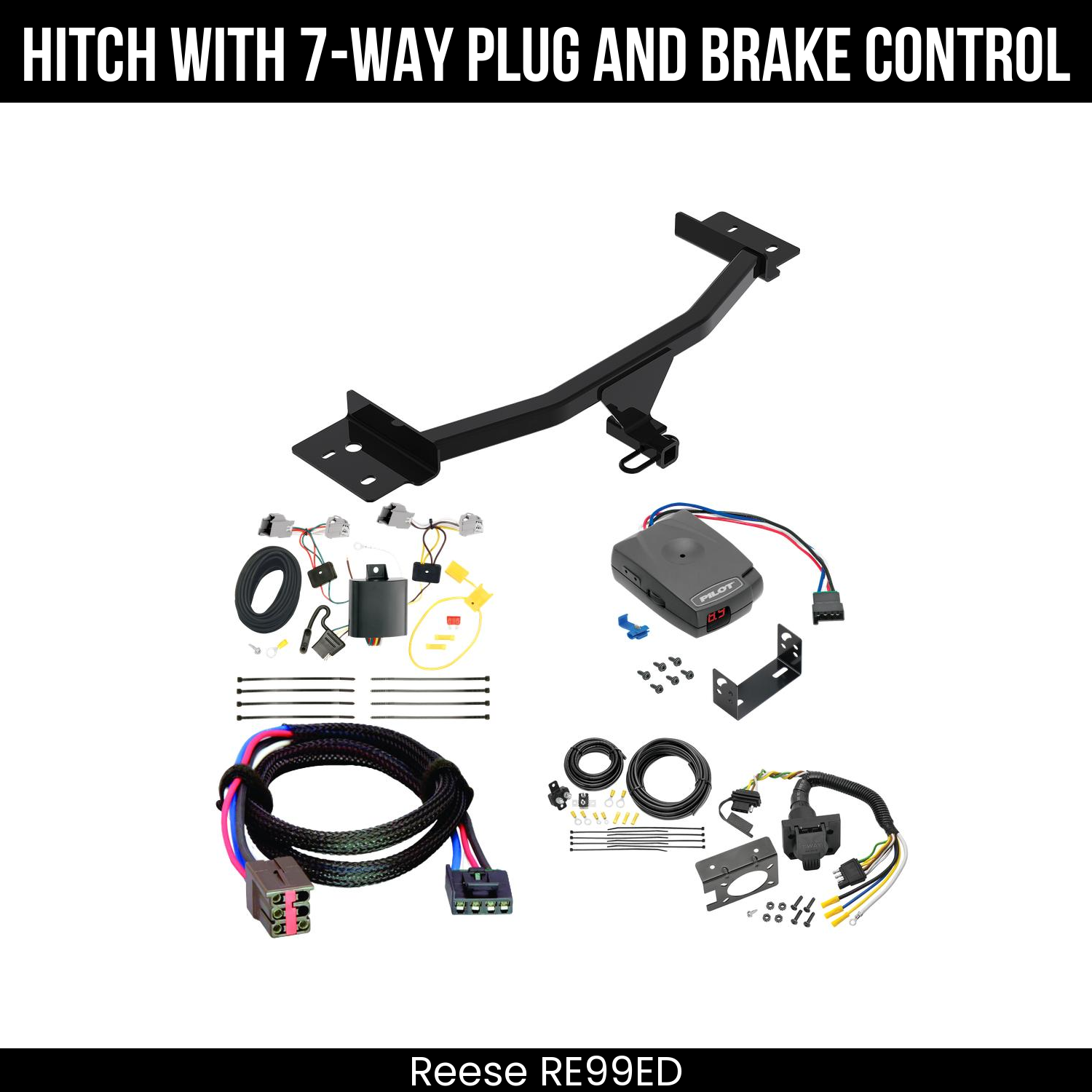 Trailer Hitch , 7-Way , Pro Series Pilot Brake Control