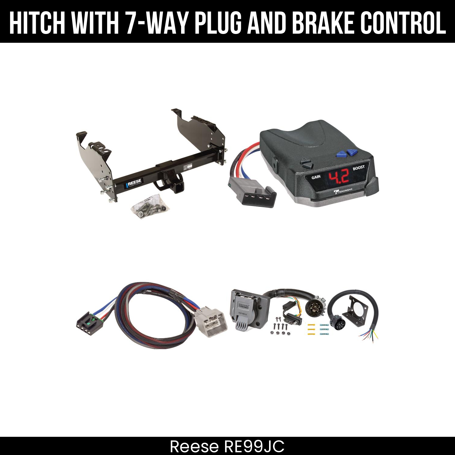 Trailer Hitch , 7-Way , Tekonsha Brake EVN Control