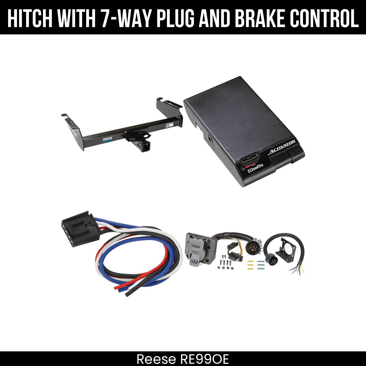 Trailer Hitch , 7-Way , Draw-Tite Activator Brake Control