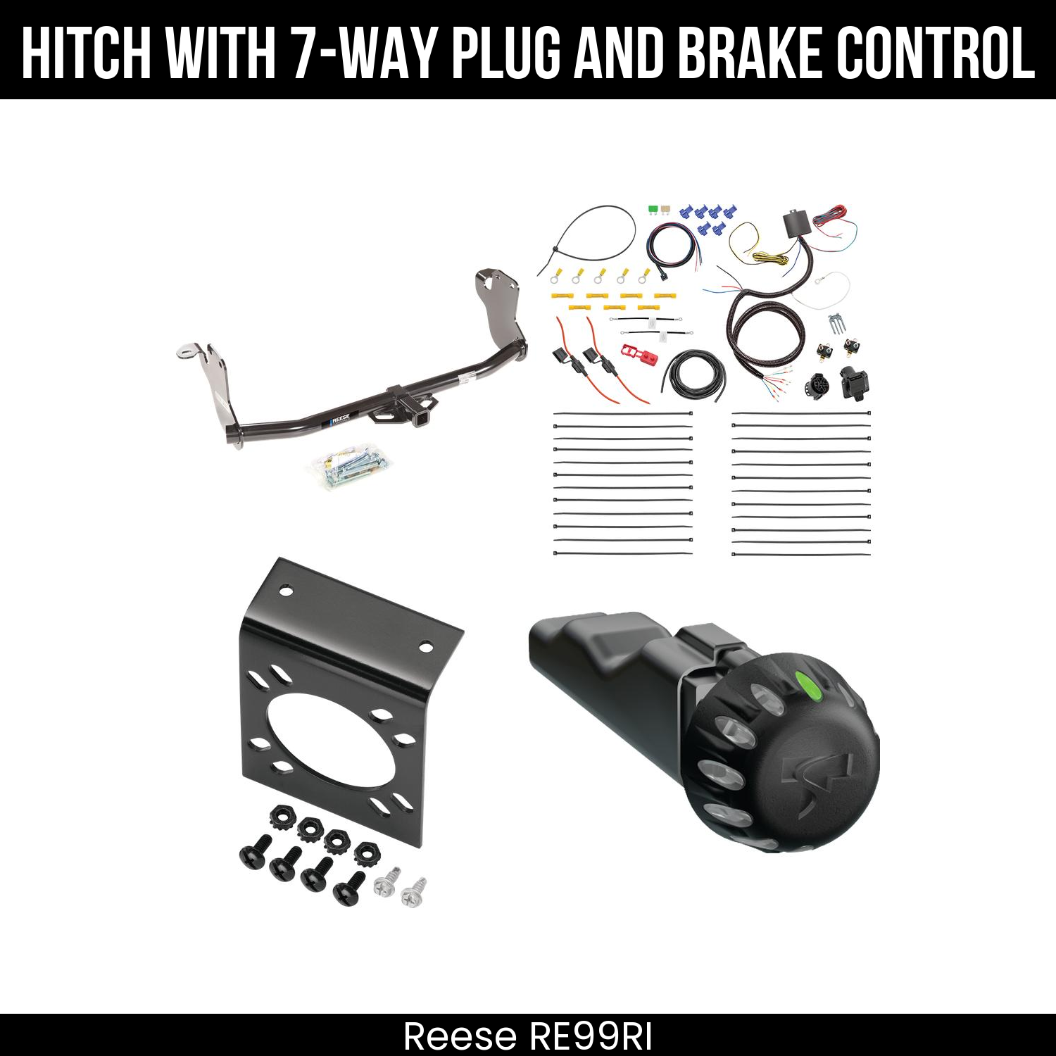 Trailer Hitch , 7-Way , Tekonsha Voyager iD Smart Brake Control
