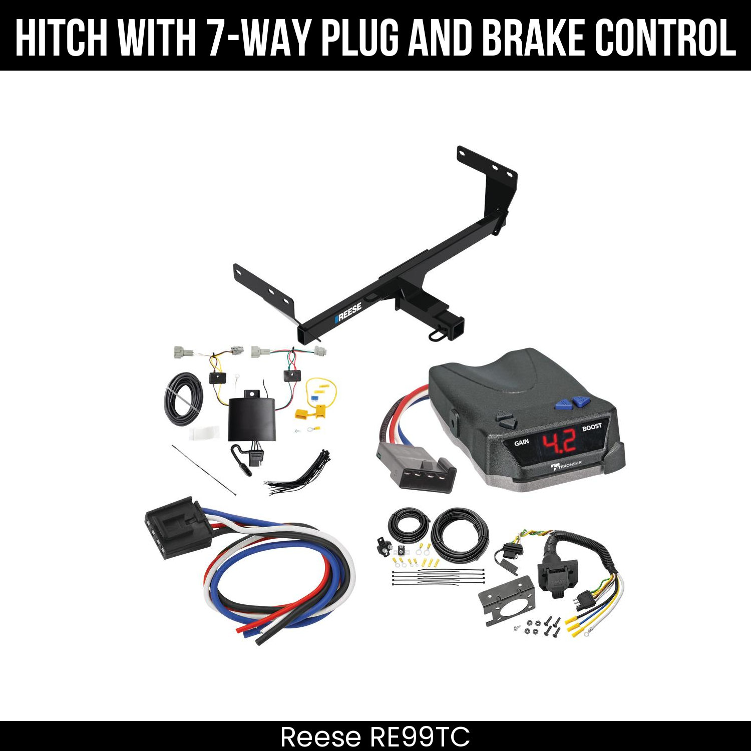 Trailer Hitch , 7-Way , Tekonsha Brake EVN Control