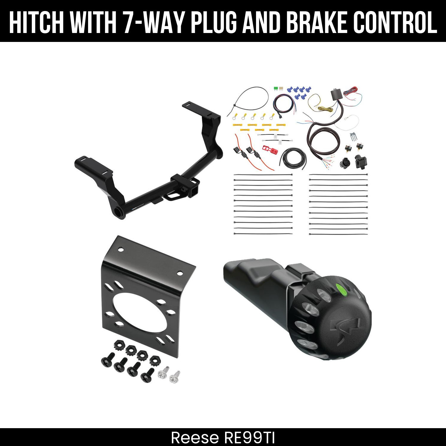 Trailer Hitch , 7-Way , Tekonsha Voyager iD Smart Brake Control