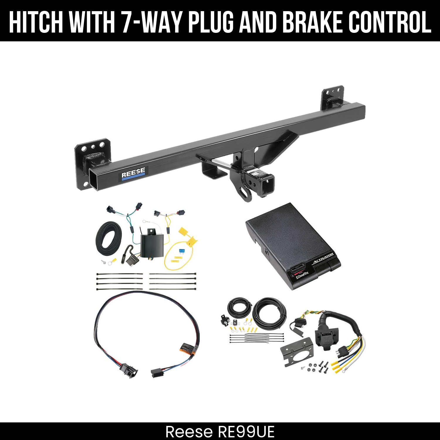 Trailer Hitch , 7-Way , Draw-Tite Activator Brake Control