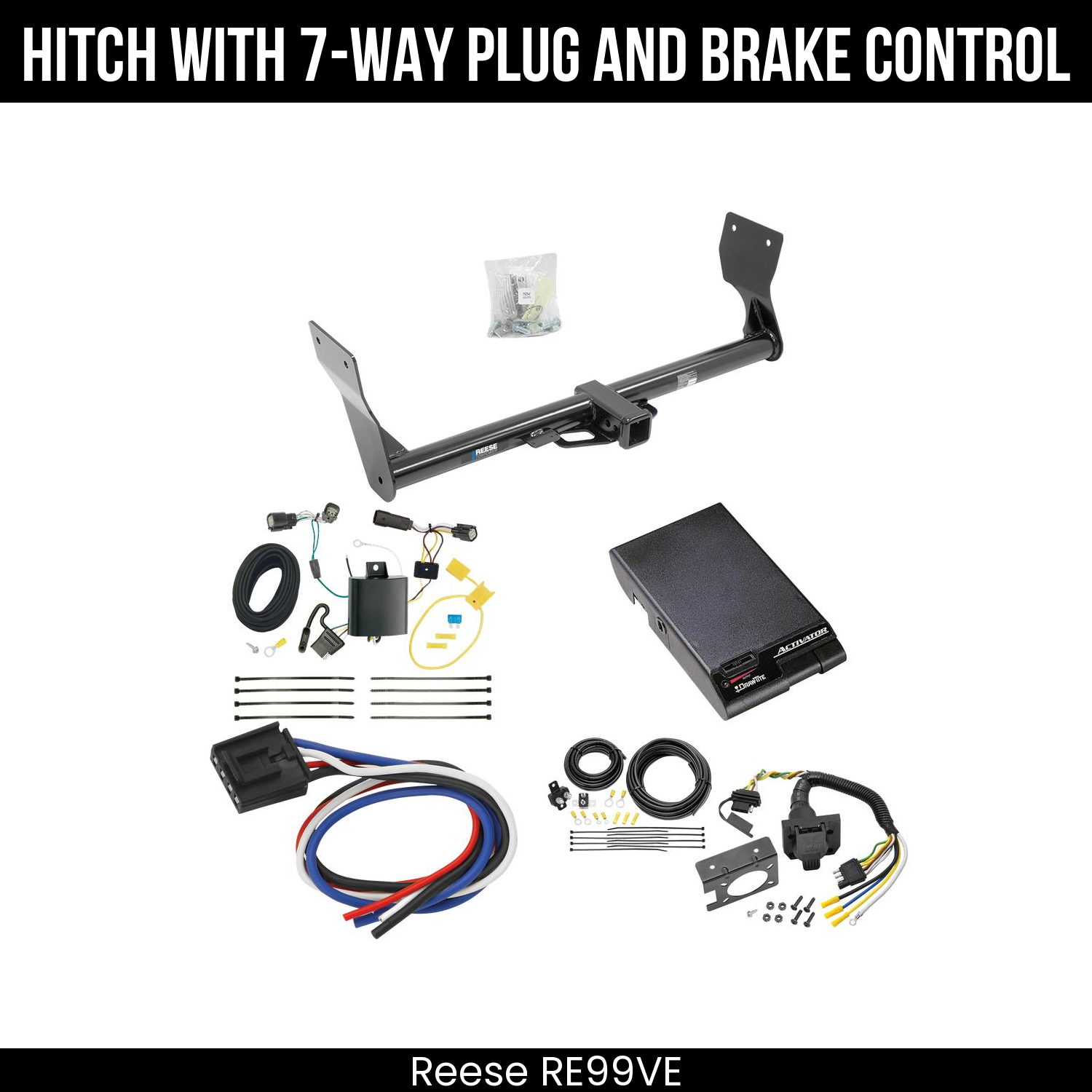 Trailer Hitch , 7-Way , Draw-Tite Activator Brake Control