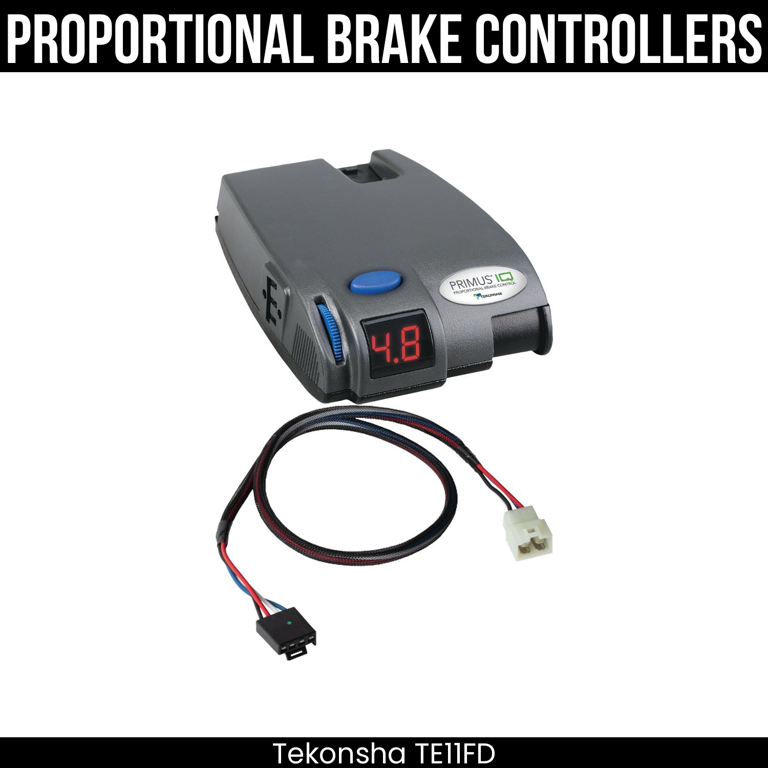 Tekonsha Primus IQ Brake Control , Plug Adapter