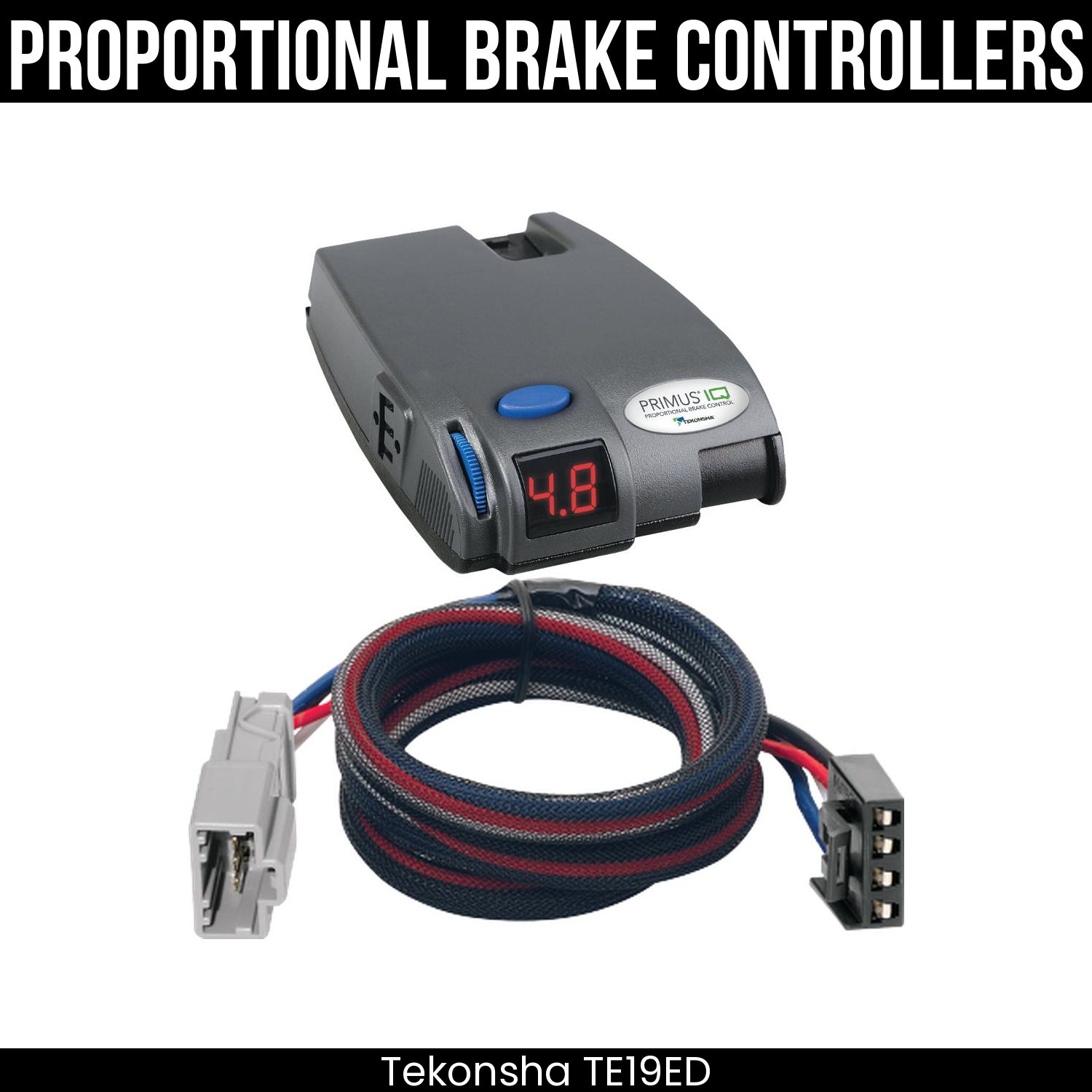 Tekonsha Primus IQ Brake Control , Plug Adapter