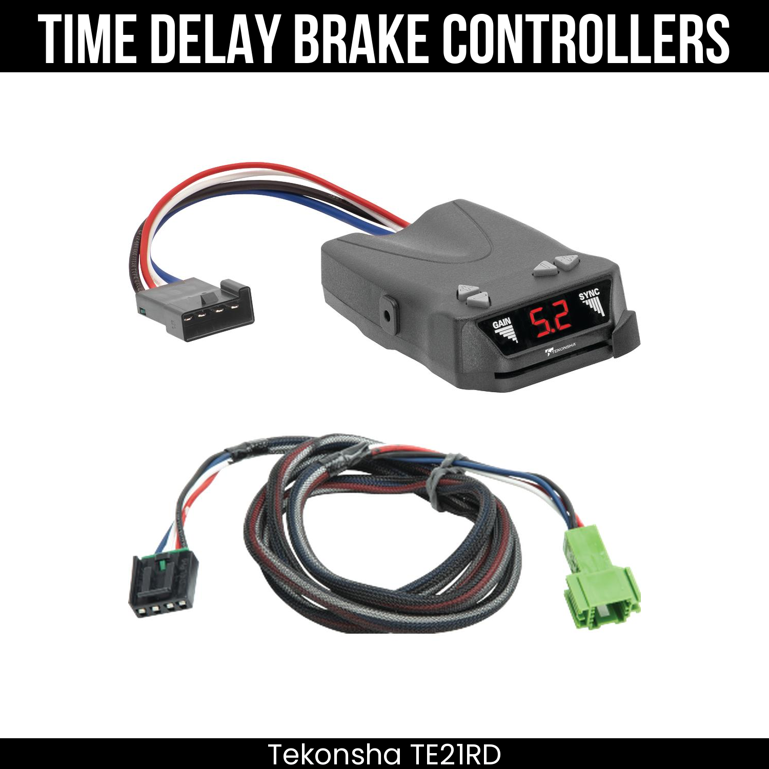 Tekonsha Brakeman IV Brake Control , Plug Adapter