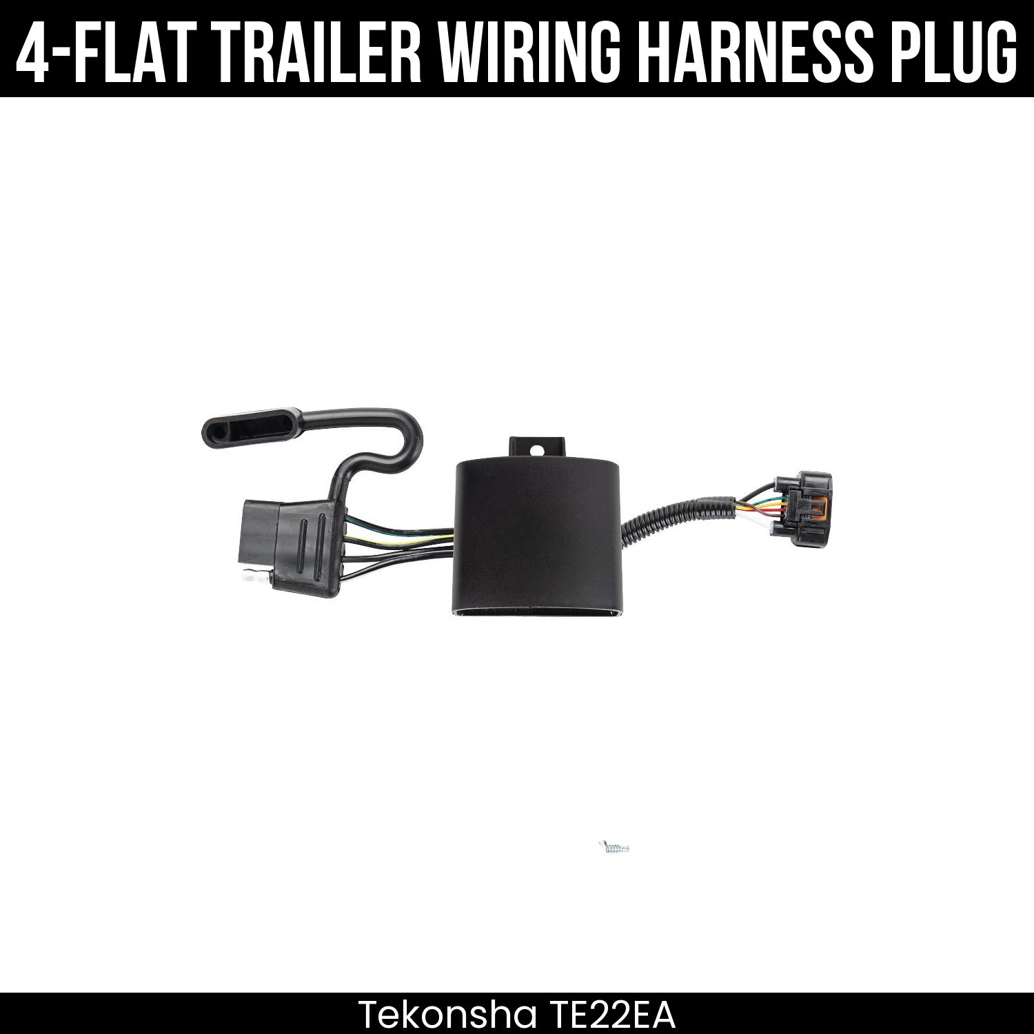 Trailer Wiring 4-Flat Plug Only