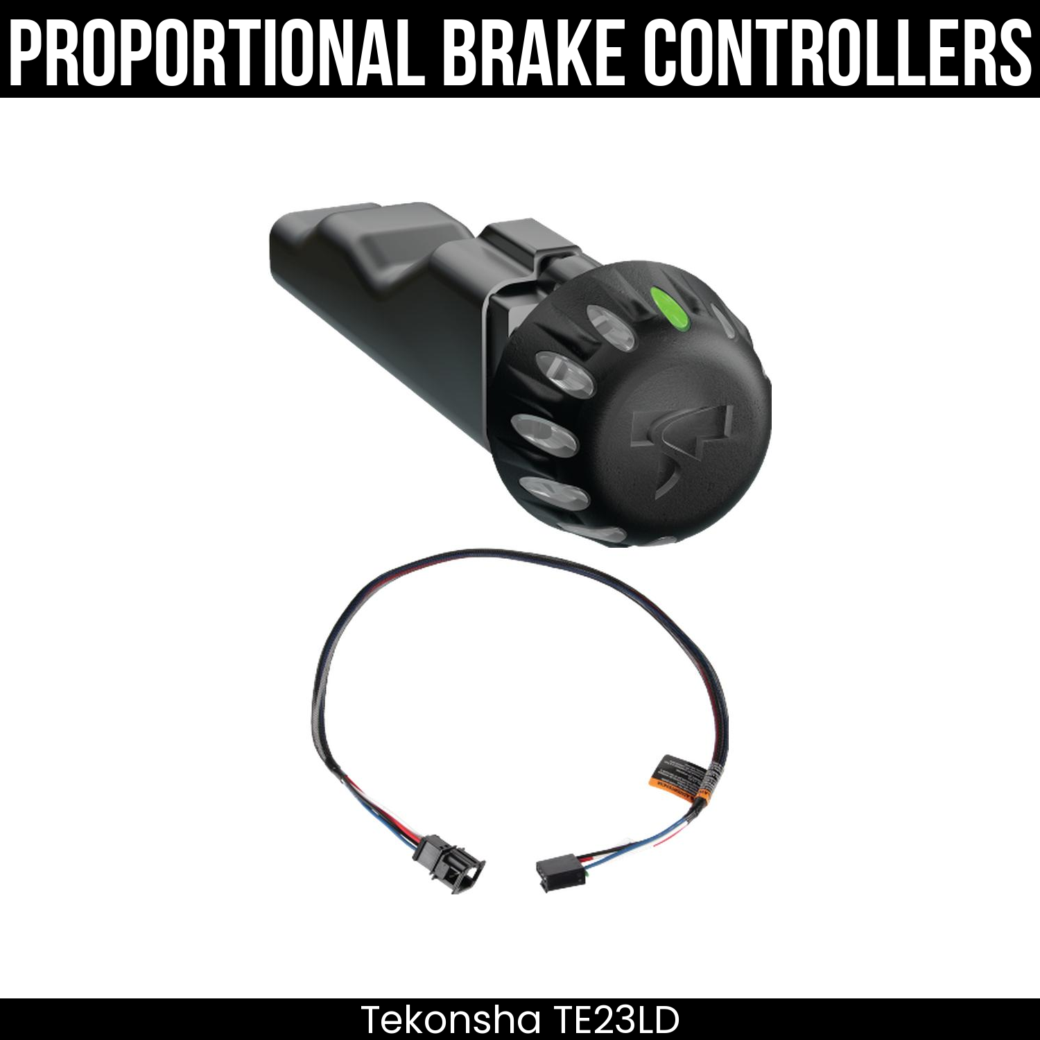 Tekonsha Voyager iD Smart Brake Control , Plug Adapter