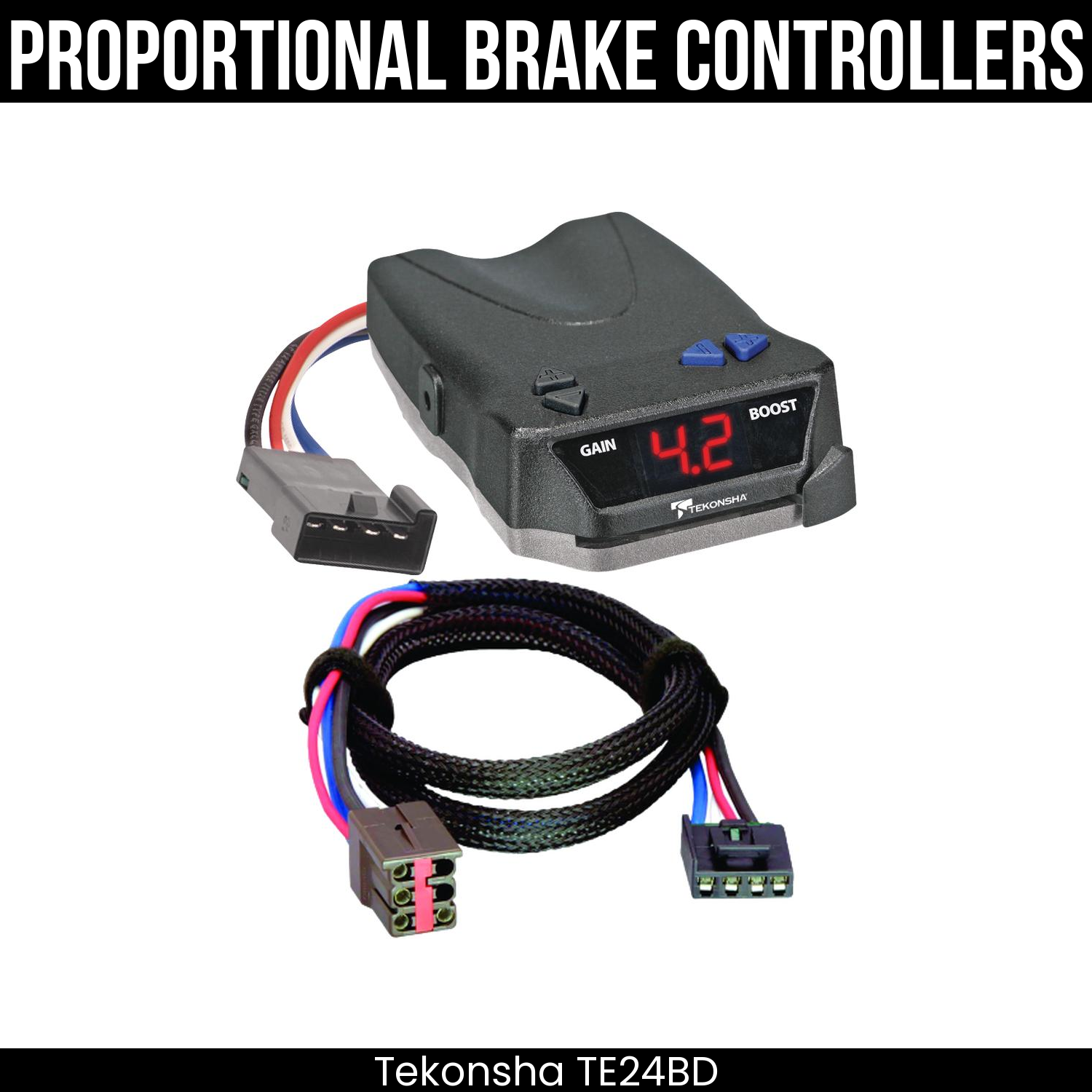 Tekonsha Brake EVN Control , Plug Adapter