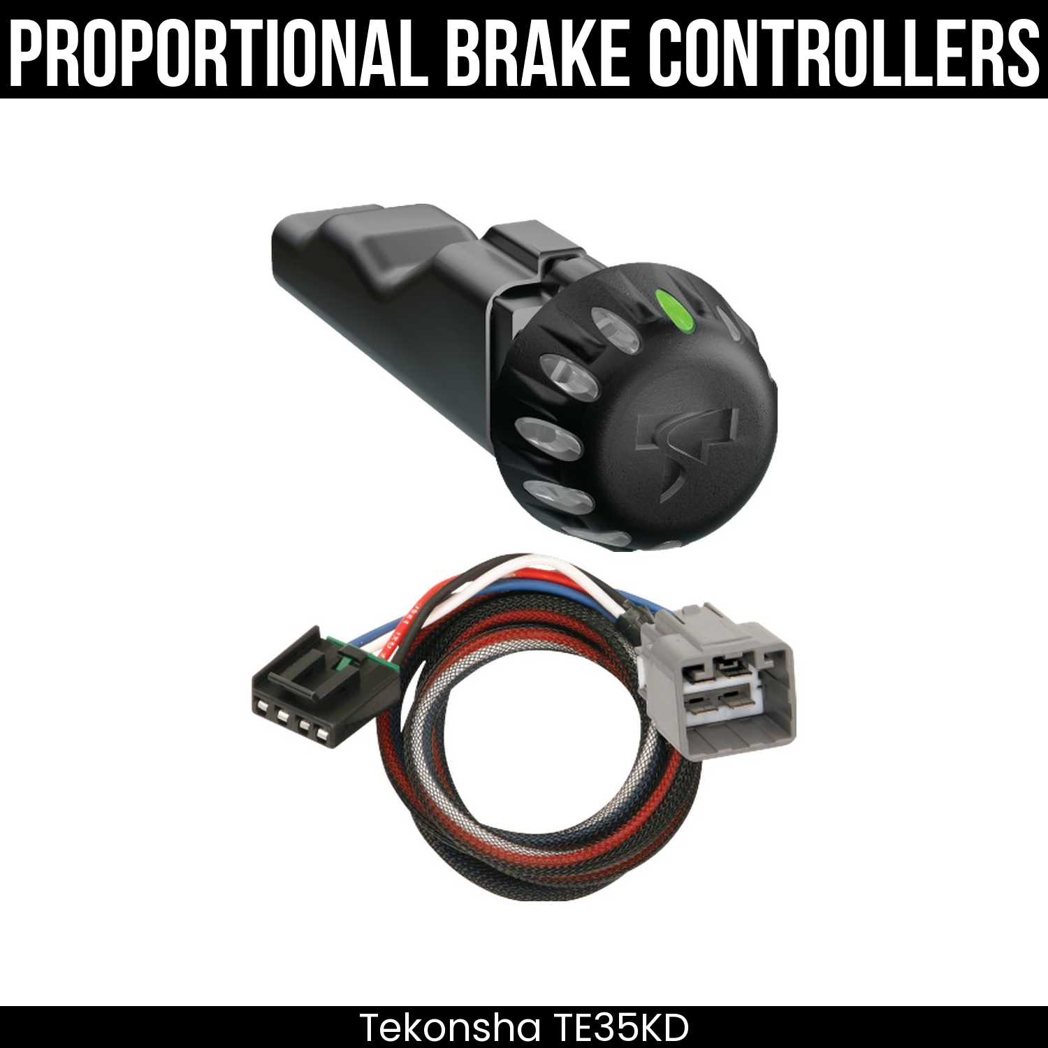 Tekonsha Voyager iD Smart Brake Control , Plug Adapter