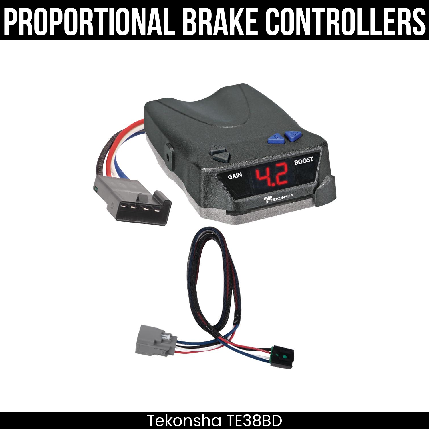 Tekonsha Brake EVN Control , Plug Adapter