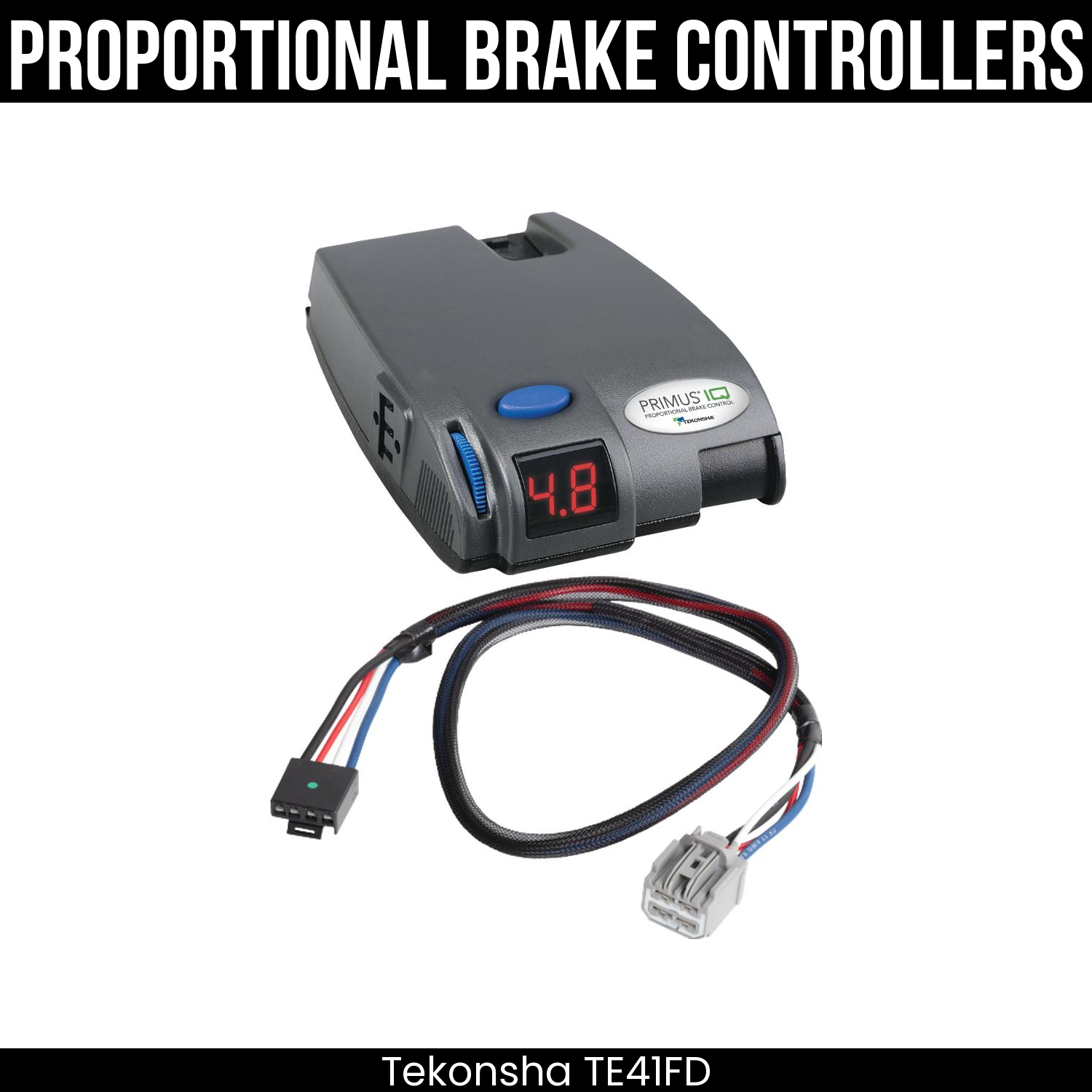 Tekonsha Primus IQ Brake Control , Plug Adapter