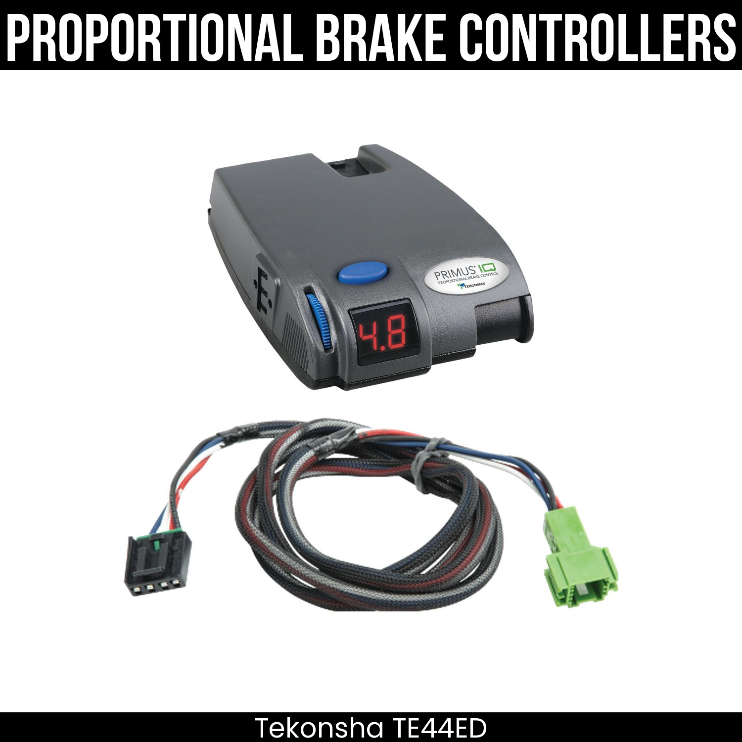Tekonsha Primus IQ Brake Control , Plug Adapter