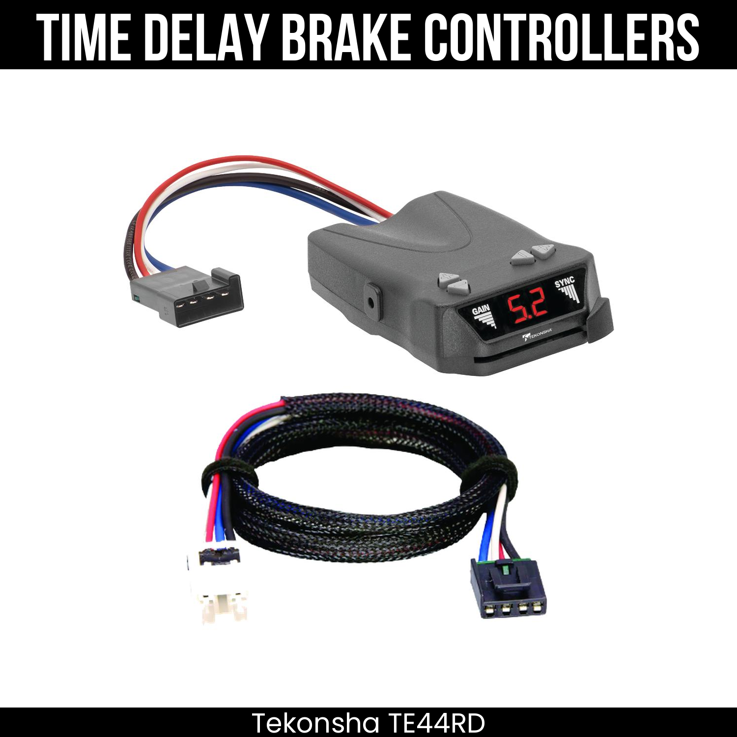 Tekonsha Brakeman IV Brake Control , Plug Adapter