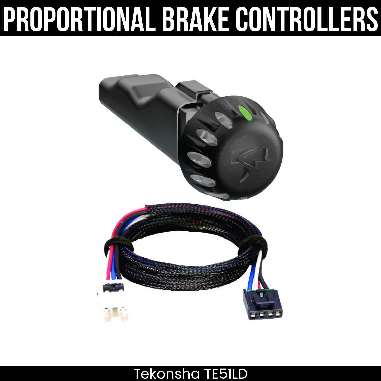 Tekonsha Voyager iD Smart Brake Control , Plug Adapter