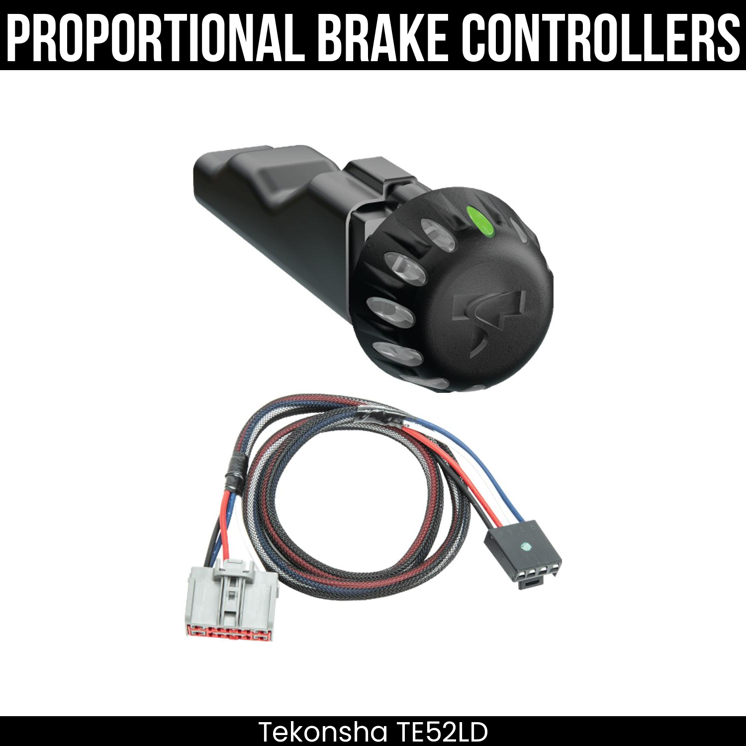 Tekonsha Voyager iD Smart Brake Control , Plug Adapter
