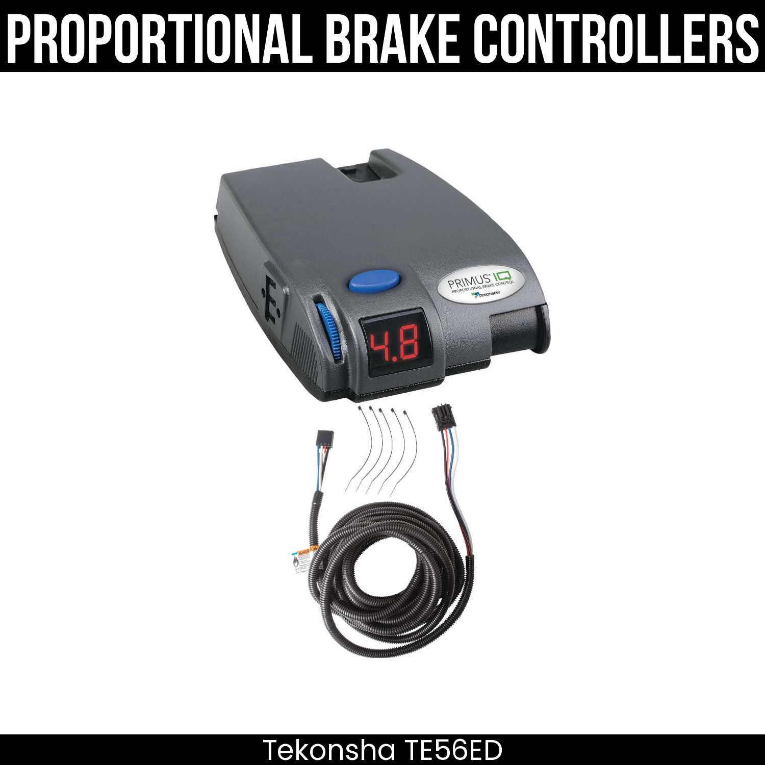 Tekonsha Primus IQ Brake Control , Plug Adapter
