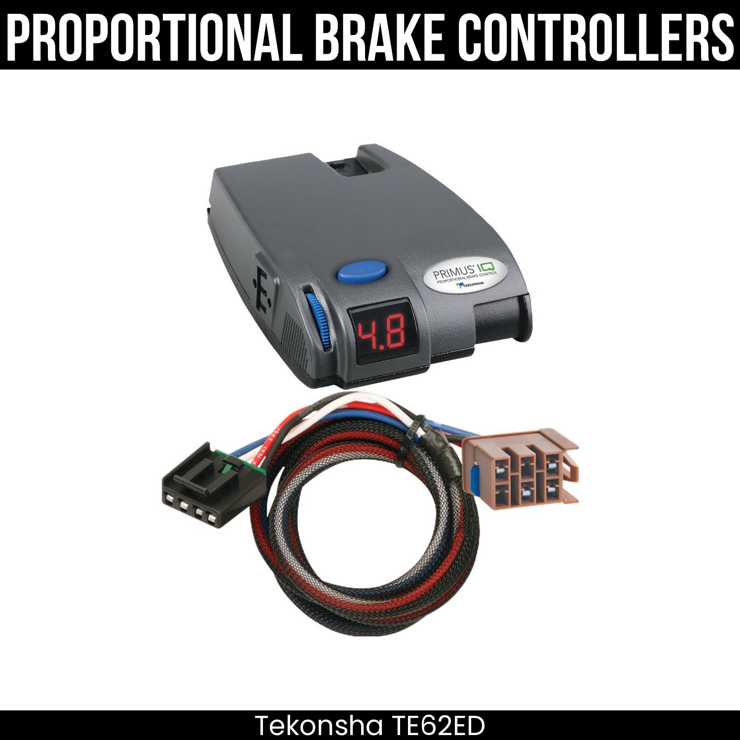 Tekonsha Primus IQ Brake Control , Plug Adapter